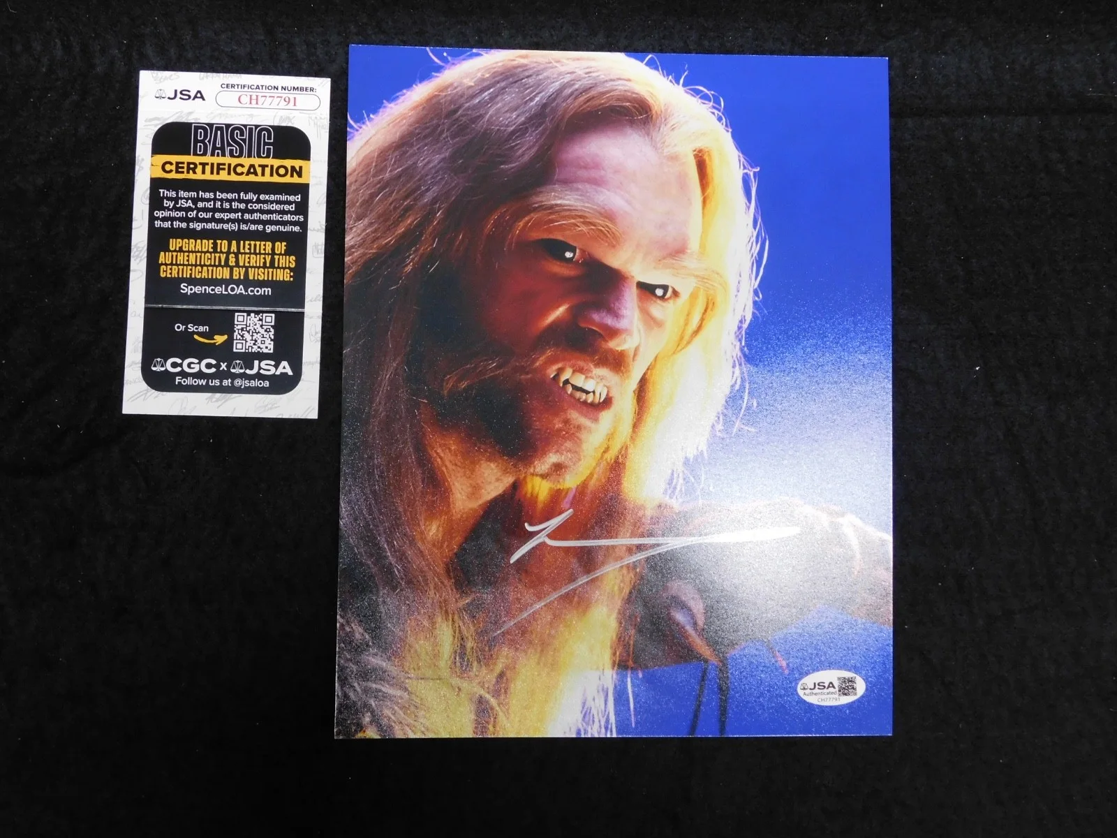 Tyler Mane — Tyler Mane Signed / Autographed 8x10 Photo X-Men Sabertooth JSA COA