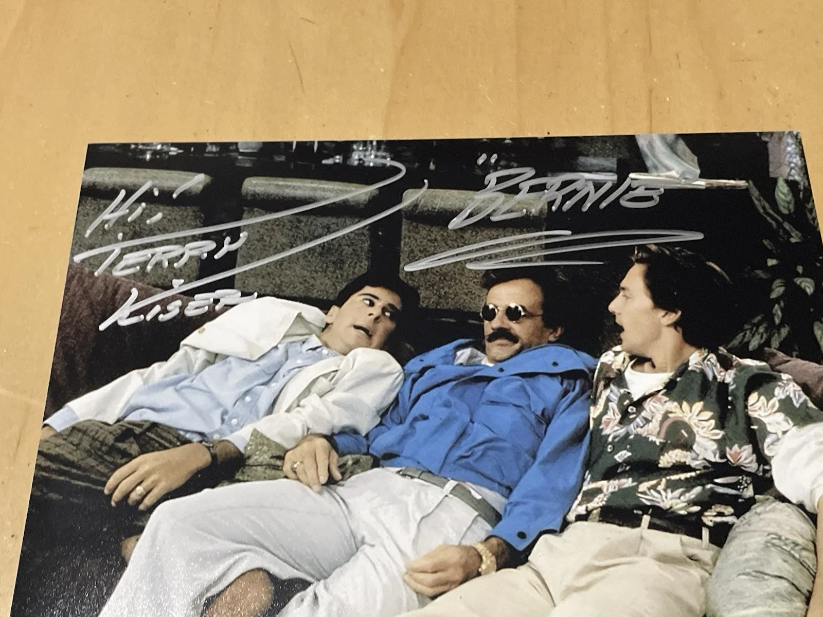 Terry Kiser — Terry Kiser Signed Autographed 8x10 "Weekend at Bernies" Movie Photo JSA, image 4