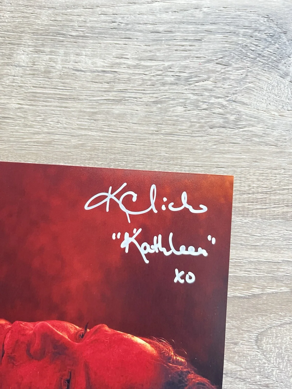 Karen Cliche — Karen Cliche Signed Thanksgiving 8x10 Photo JSA COA Horror Autograph, изображение 4