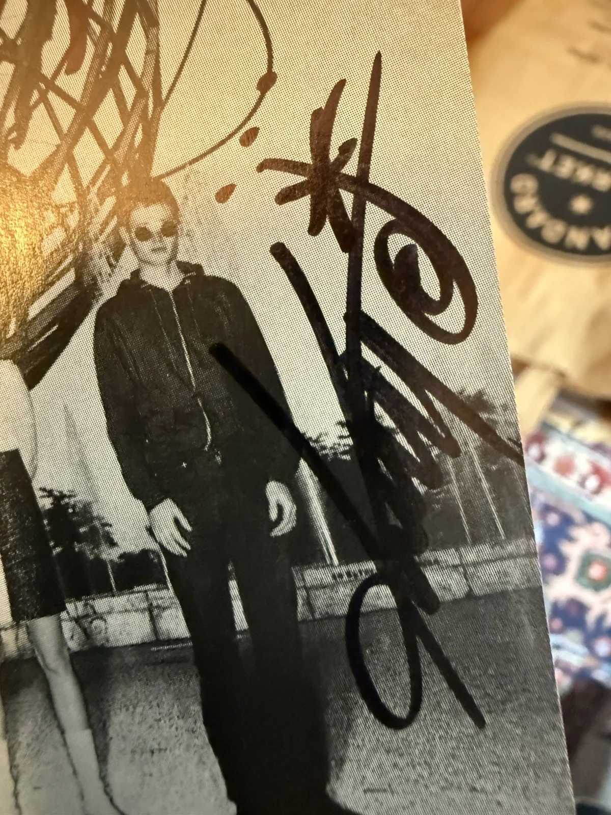 The B-52's - Time Capsule ~ Greatest Hits CD Cover SIGNED by Full Band Fred +3, изображение 3