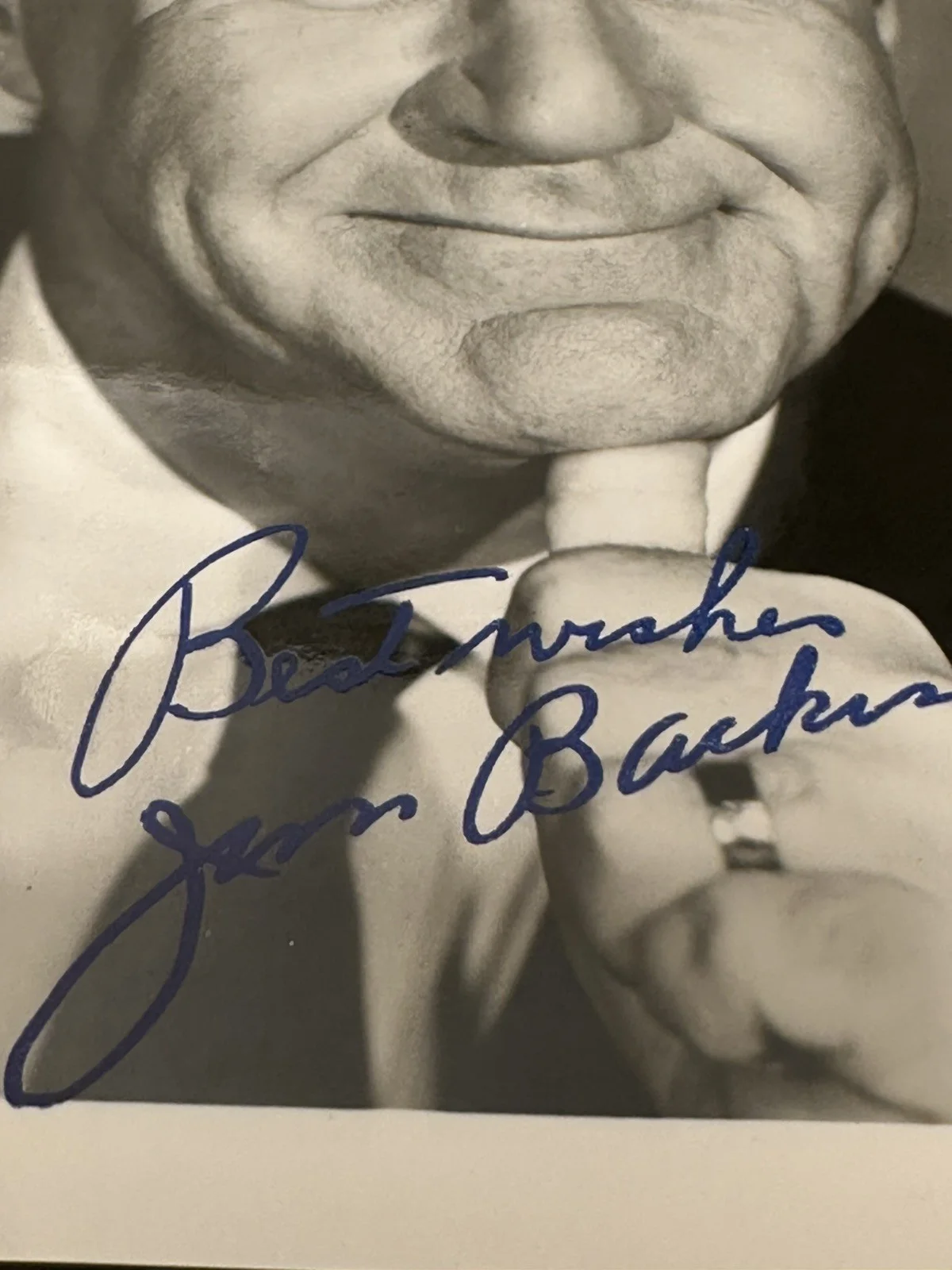 Jim Backus — JIM BACKUS (1913-1989) (GILLIGAN'S ISLAND~MR. MAGOO) AUTOGRAPHED 7 X 5 PHOTO~, изображение 5