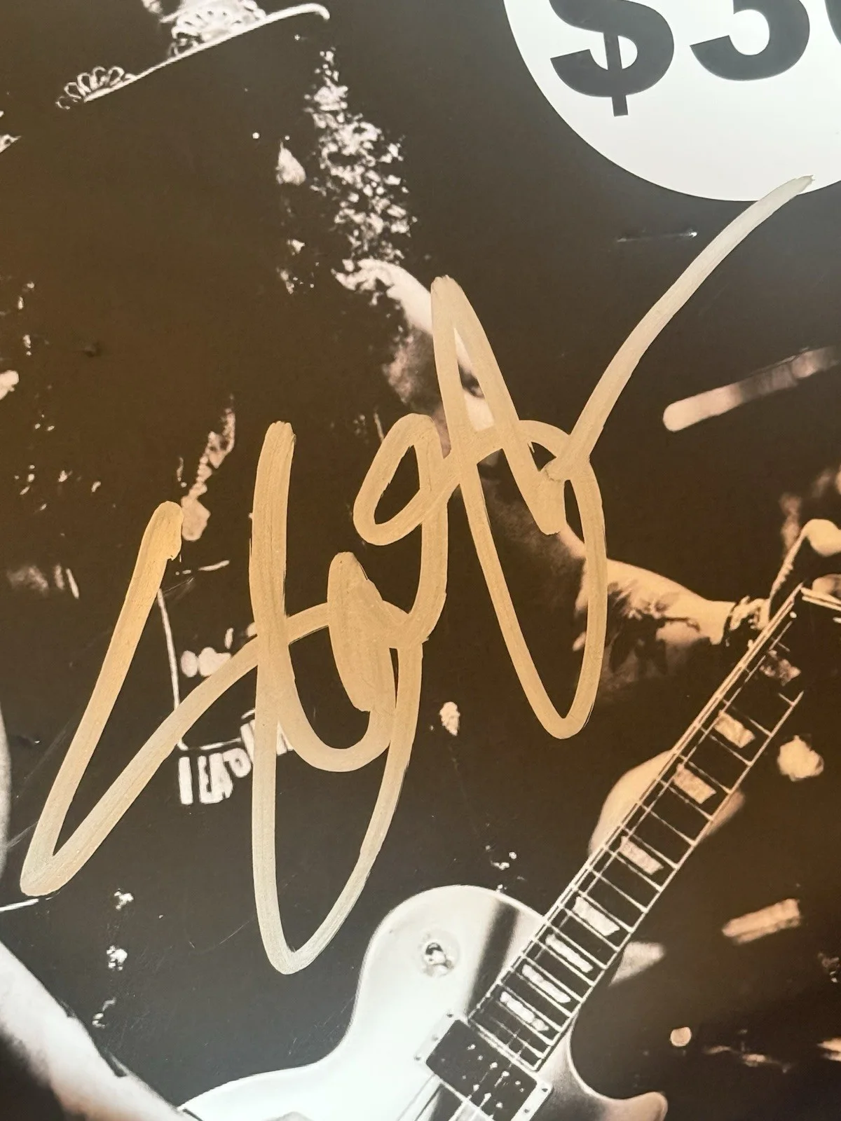 Slash Myles Kennedy Band Signed 11x13 CD Offer Show Concert Poster, image 4