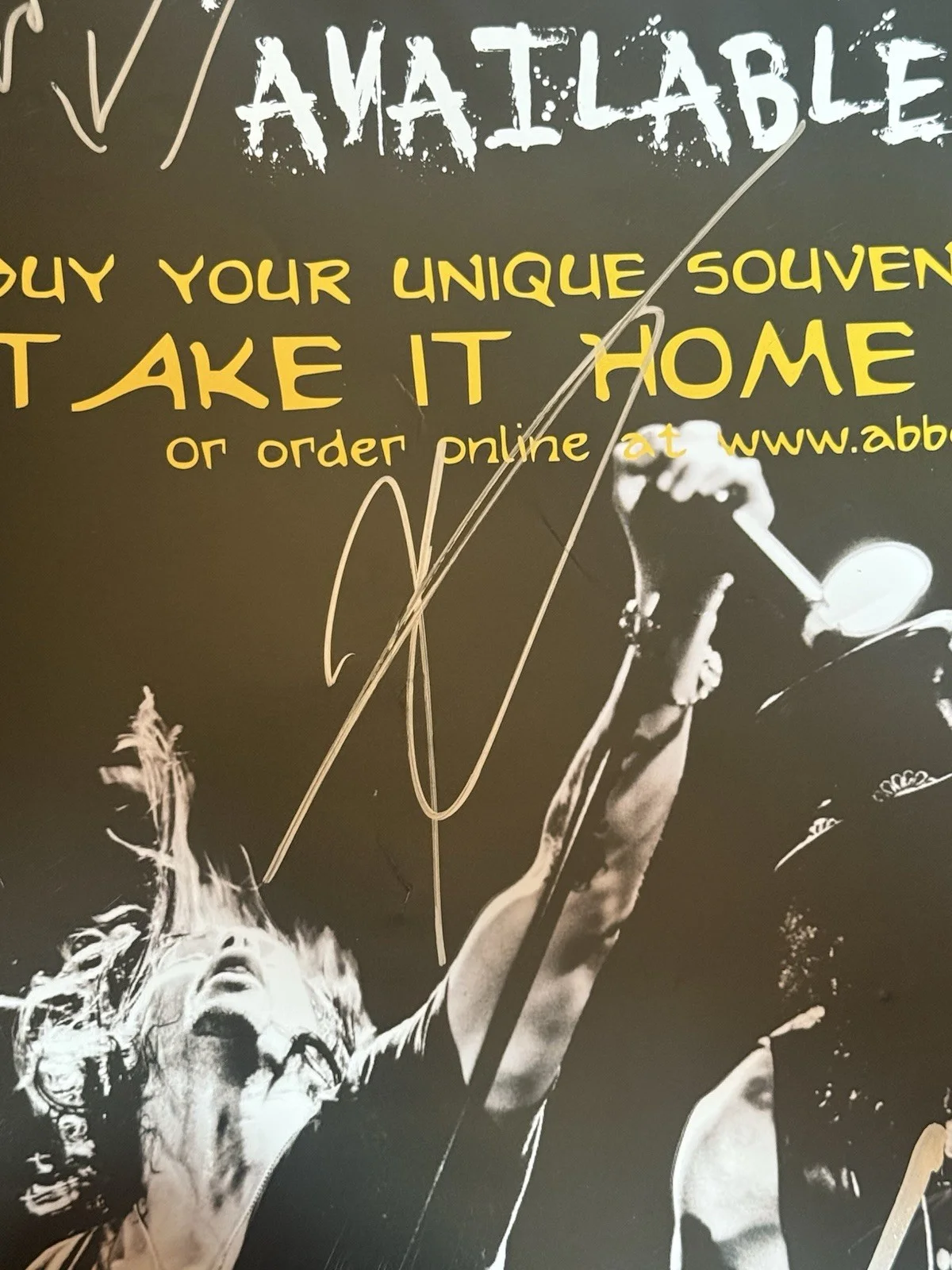 Slash Myles Kennedy Band Signed 11x13 CD Offer Show Concert Poster, image 5