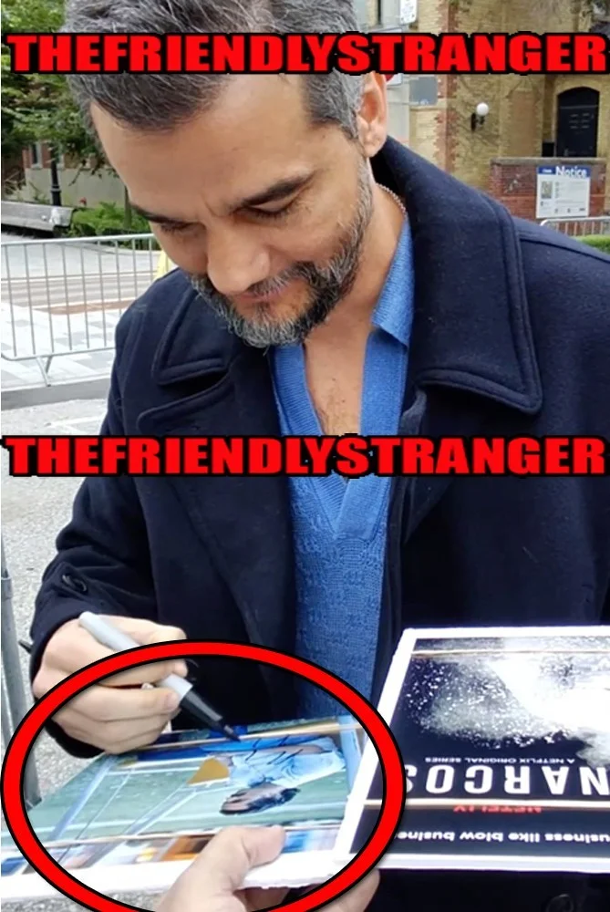 WAGNER MOURA — Wagner Moura signed "NARCOS" 8x10 Photo g EXACT PROOF Pablo Escobar ACOA COA, изображение 3