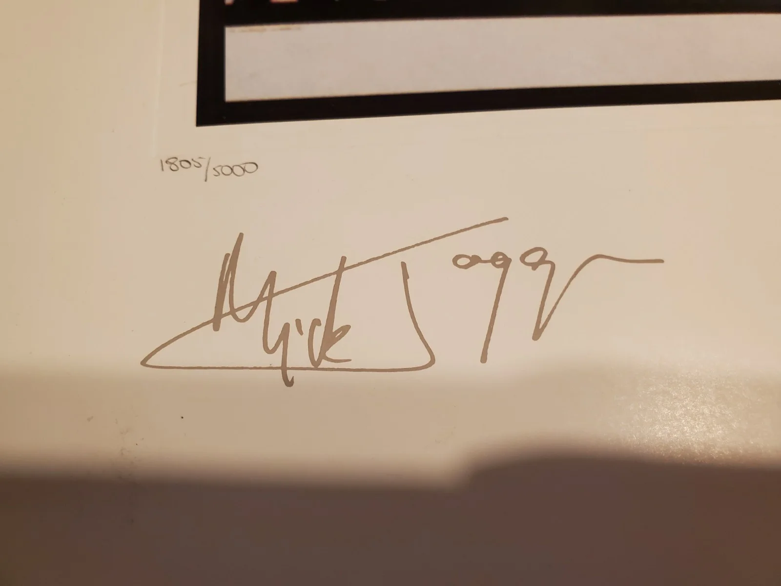 The Rolling Stones American Tour 1972 poster signed by Mick Jagger & others, image 3