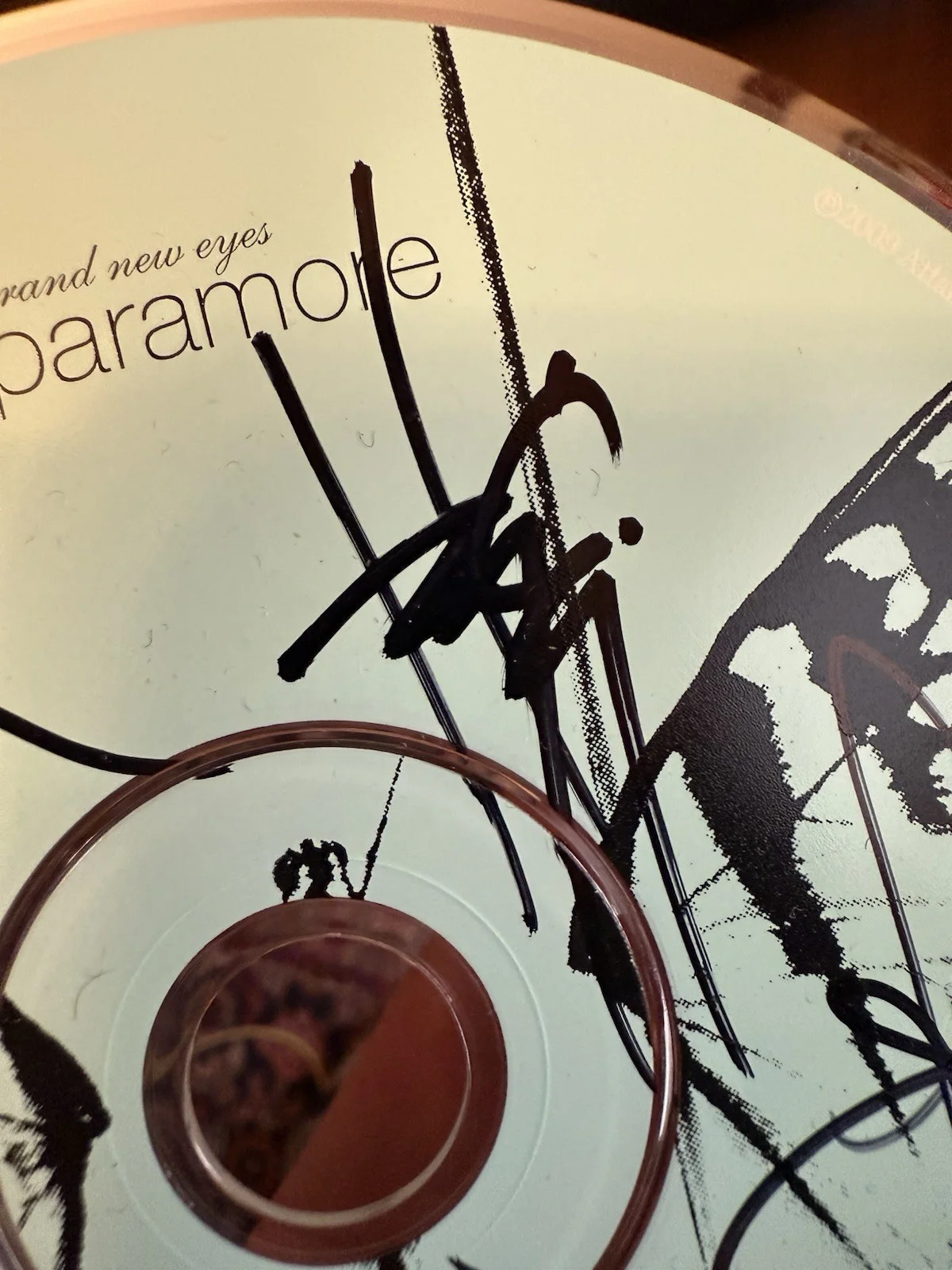 SIGNED Paramore BAND Brand new eyes CD 2009 Haley Zac Josh Jeremy Taylor, изображение 3