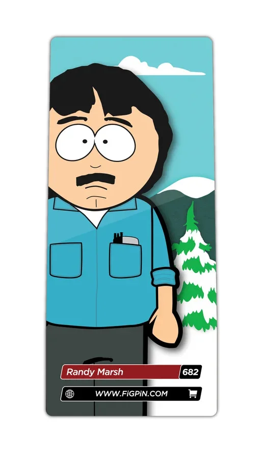 FiGPiN Randy Marsh (0682) South Park 3-Inch Enamel Pin, изображение 2
