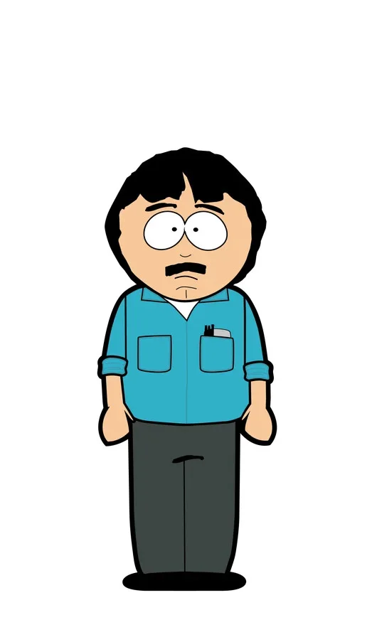 FiGPiN Randy Marsh (0682) South Park 3-Inch Enamel Pin, изображение 4