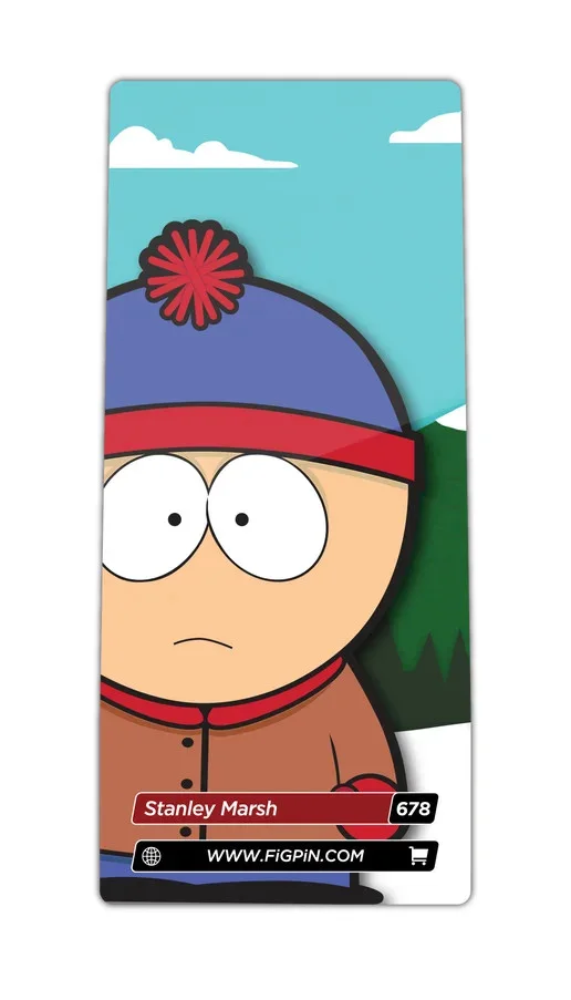 FiGPiN Stanley Marsh (0678) South Park 3-Inch Enamel Pin, изображение 2