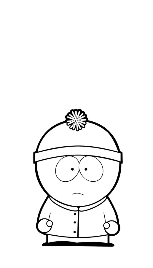 FiGPiN Stanley Marsh (0678) South Park 3-Inch Enamel Pin, изображение 5