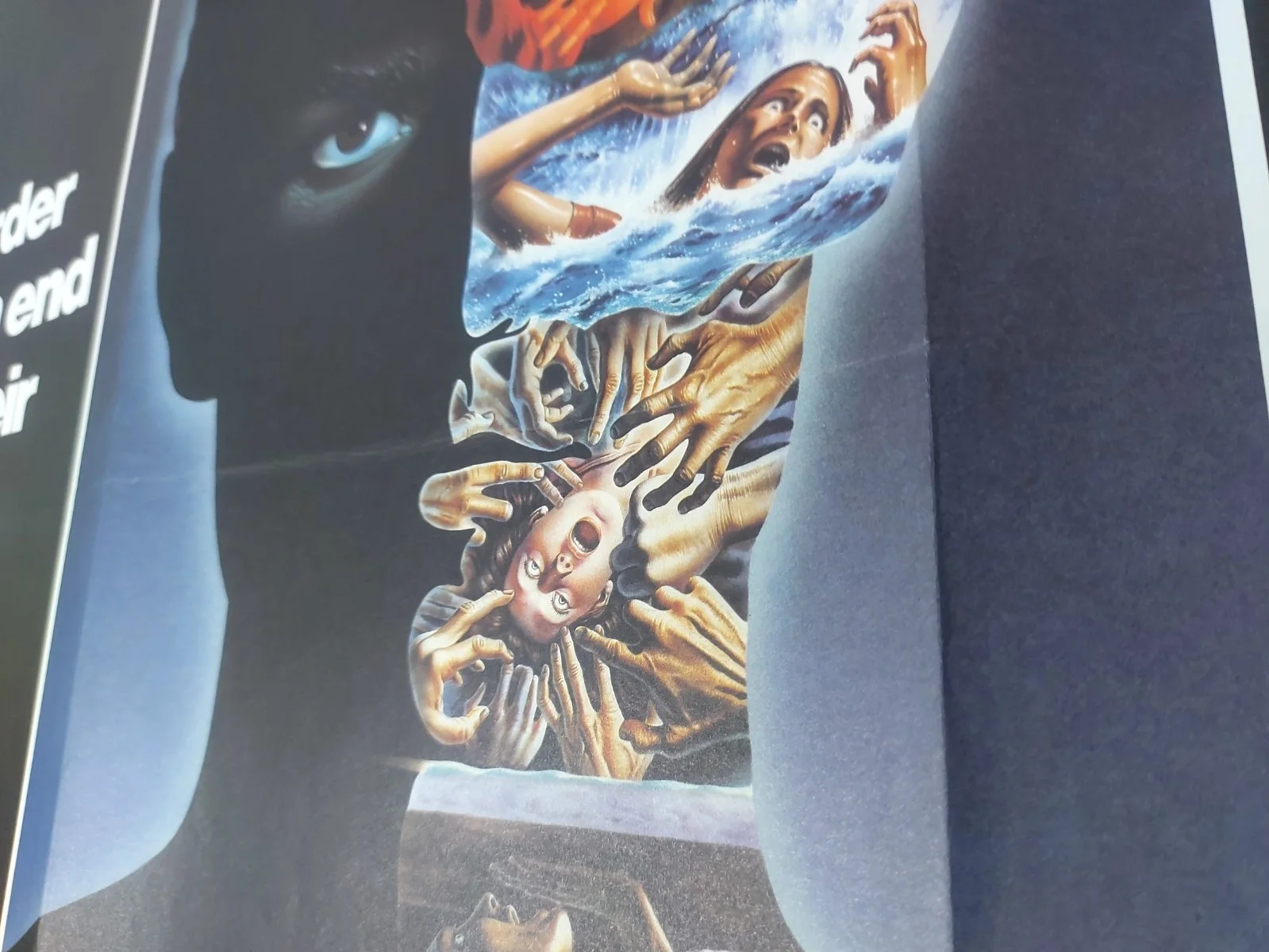 PHOBIA / WHEN YOU COMIN BACK RYDER ORIGINAL UK QUAD DOUBLE BILL FILM POSTER 1980, изображение 2