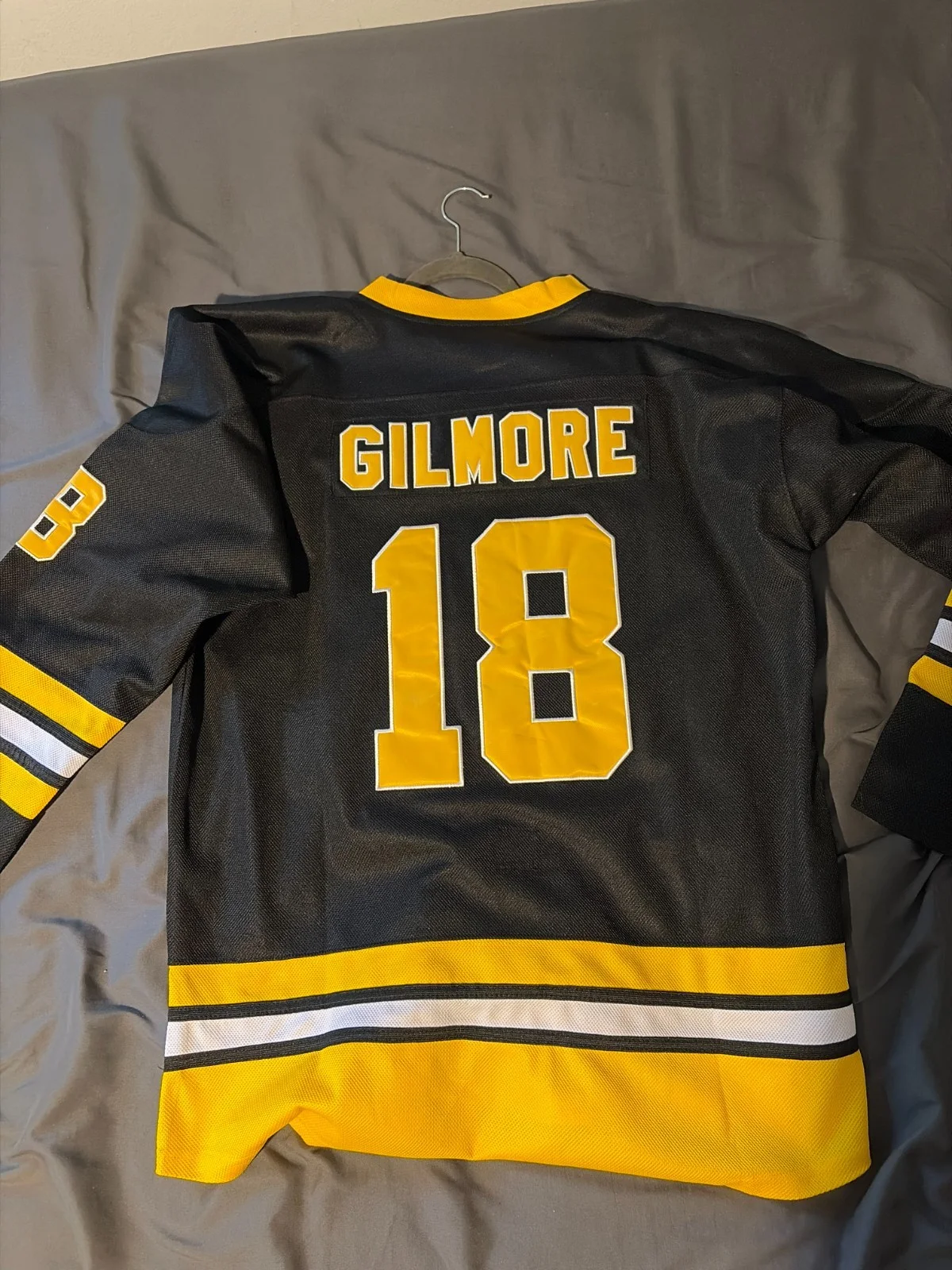 Happy Gilmore Hockey Jersey Adam Sandler #18 Boston Bruins XXL, image 2
