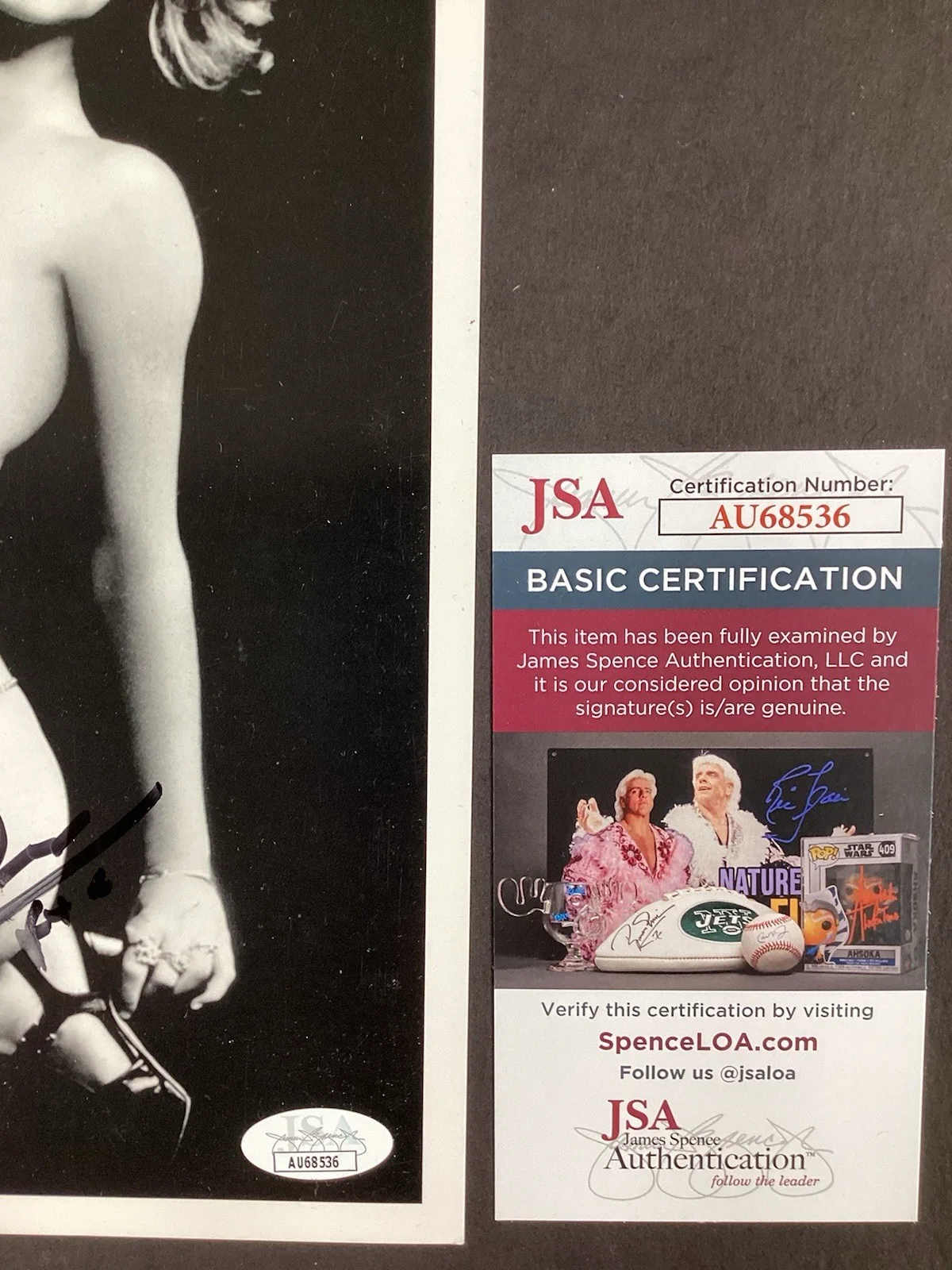M Chambers — Marilyn Chambers Signed Photo 8x10 Actress Model Autograph JSA 2, image 3