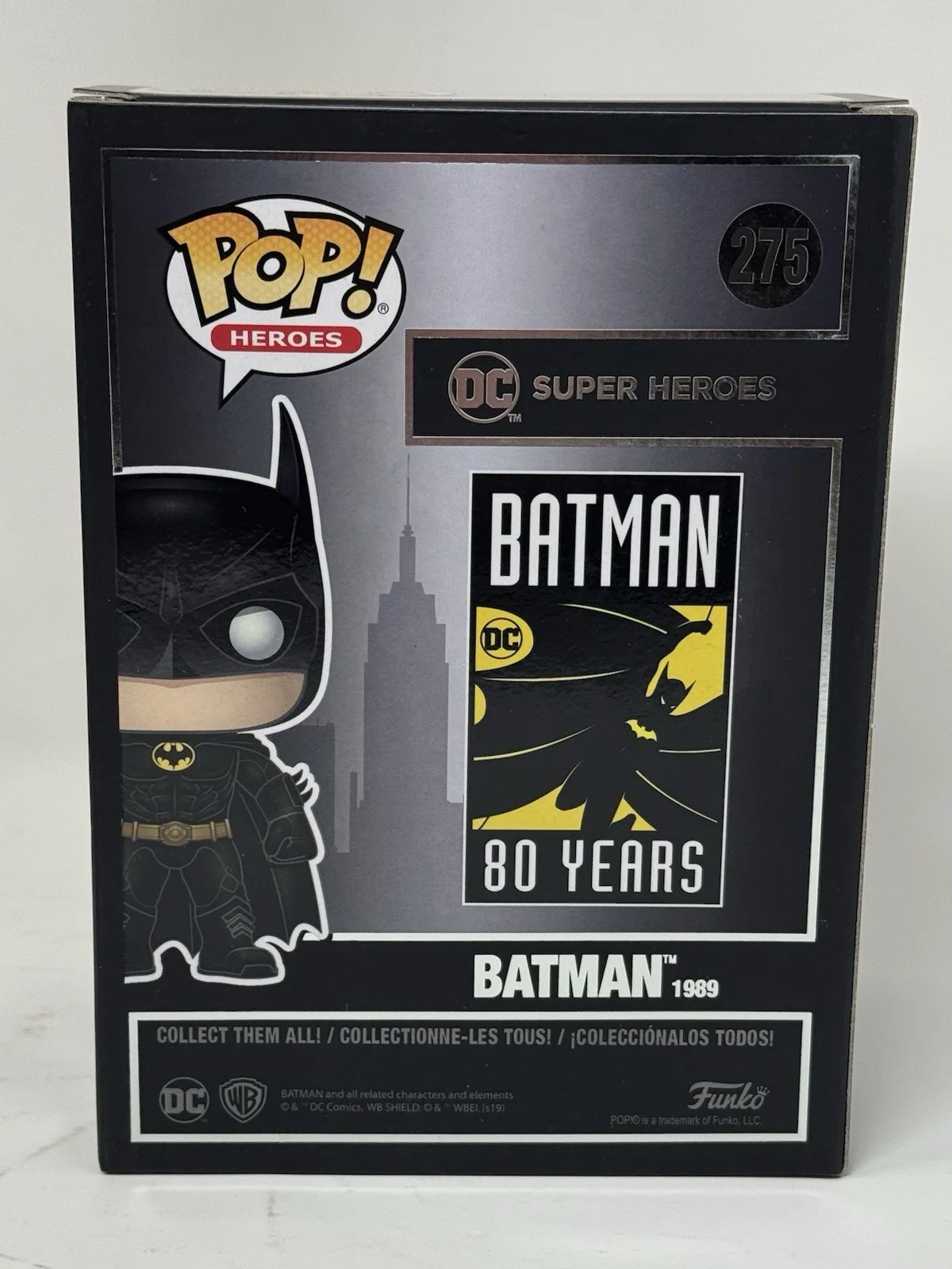 Christian Bale — Christian Bale Signed Batman Funko Pop Autograph The Dark Knight 275 Beckett COA, изображение 5