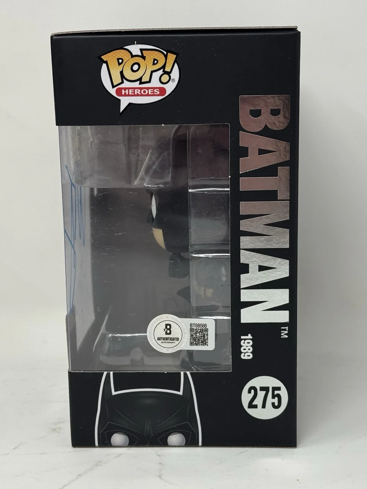 Christian Bale — Christian Bale Signed Batman Funko Pop Autograph The Dark Knight 275 Beckett COA, изображение 4