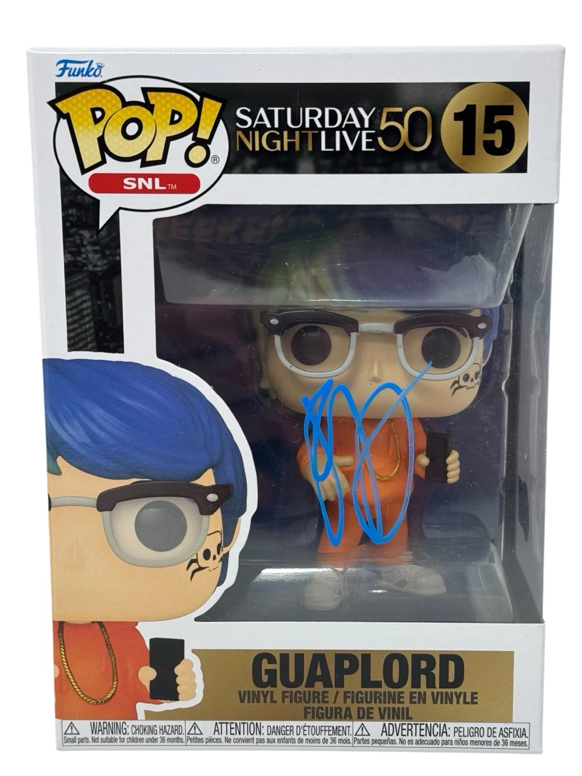 Pete Davidson — Pete Davidson Signed Autograph Saturday Night Live 50 Guaplord Funko Pop SNL BAS