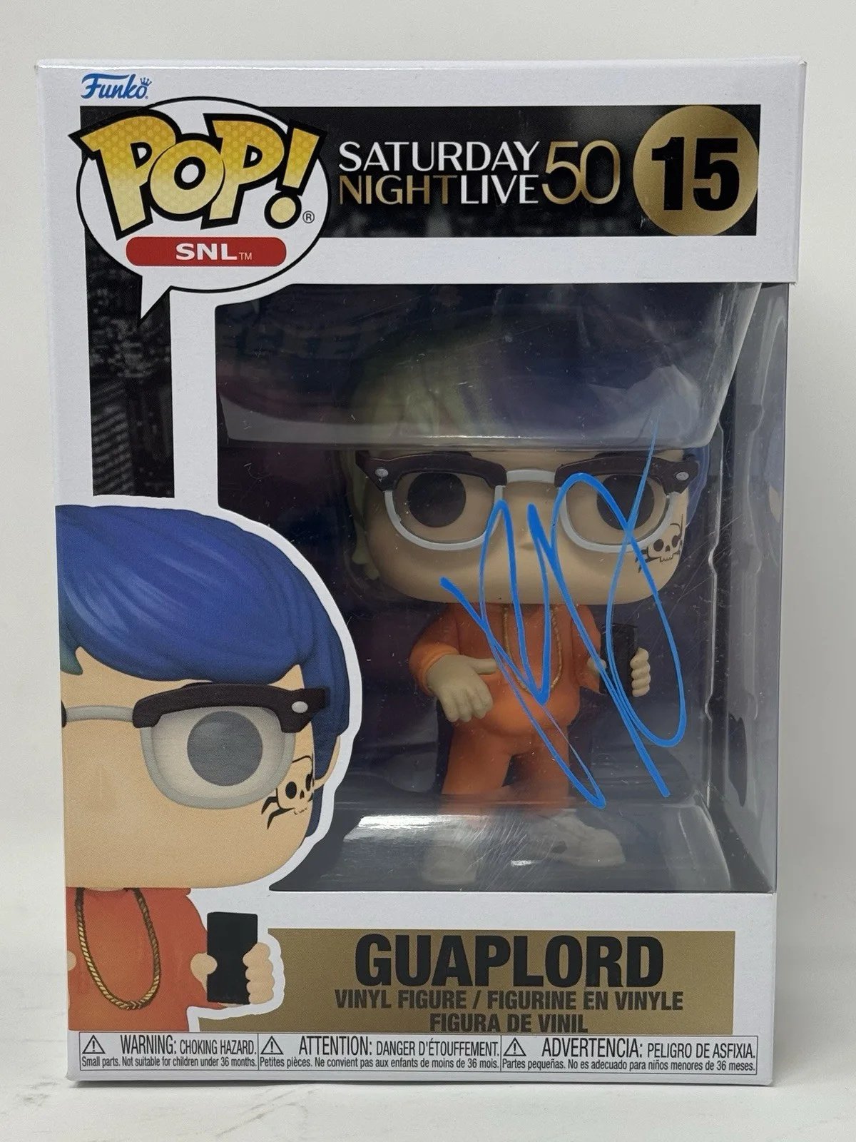 Pete Davidson — Pete Davidson Signed Autograph Saturday Night Live 50 Guaplord Funko Pop SNL BAS, изображение 2