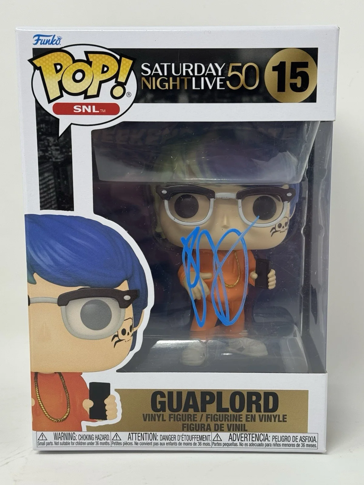 Pete Davidson — Pete Davidson Signed Autograph Saturday Night Live 50 Guaplord Funko Pop SNL BAS, изображение 4