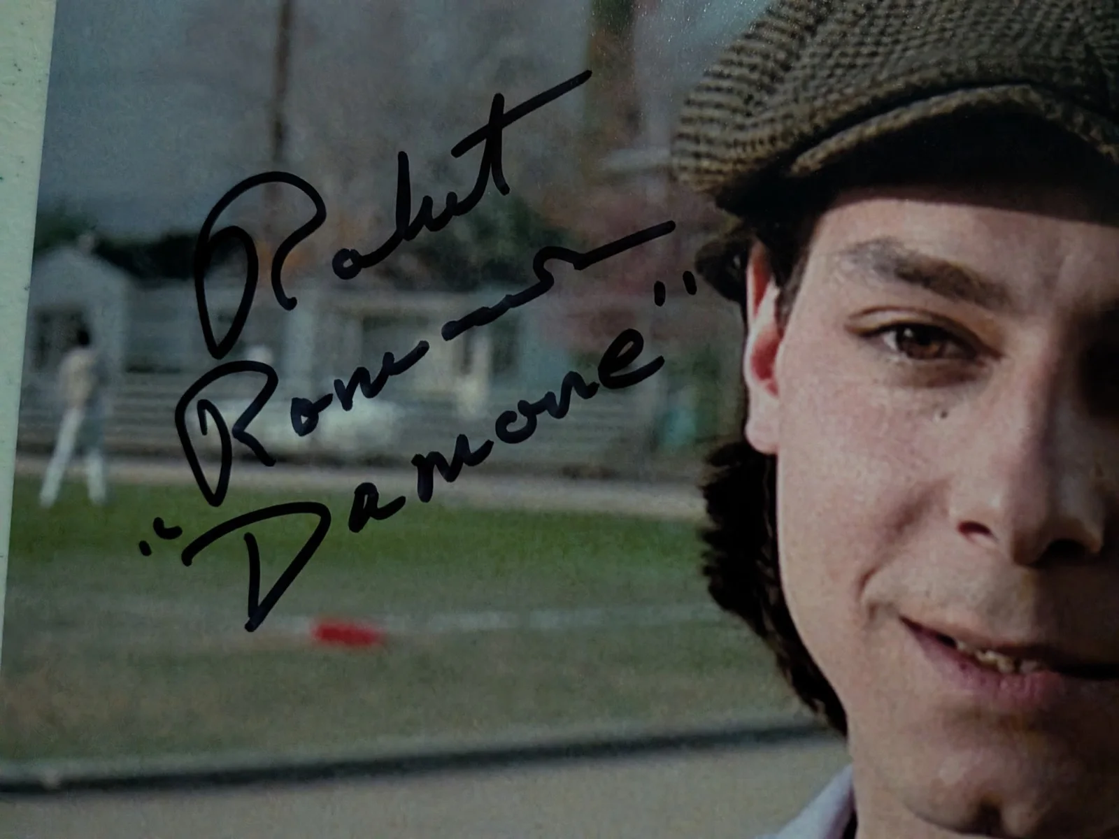 ROBERT ROMANUS Signed 8x10 PHOTO Fast Times at Ridgemont High Damone JSA QR D, изображение 2