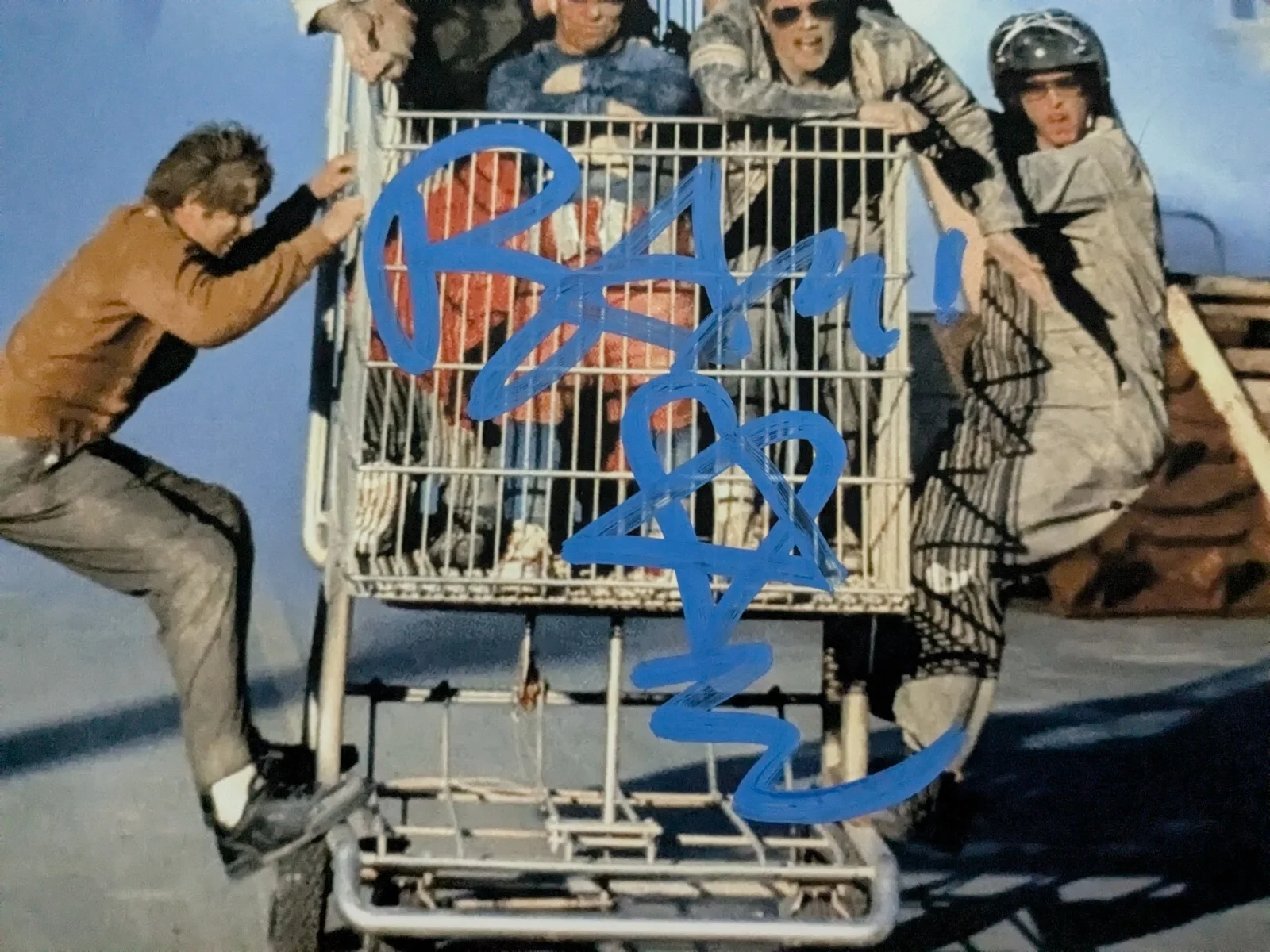BAM MARGERA Signed 8x10 PHOTO Jackass TV Autograph JSA COA Bb, image 2