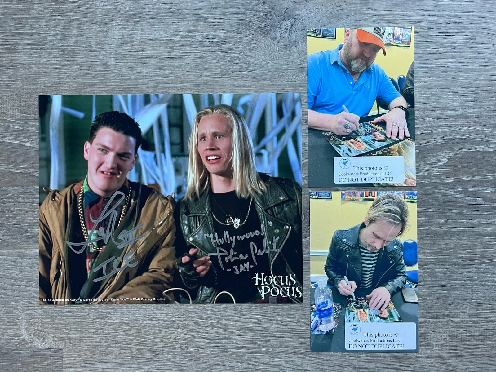 Tobias Jelinek — Tobias Jelinek Larry Bagby Signed Hocus Pocus 8x10 Photo Coolwaters COA