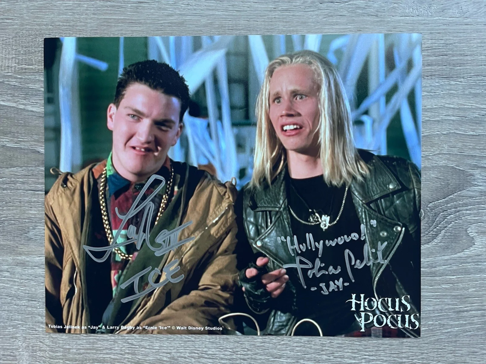 Tobias Jelinek — Tobias Jelinek Larry Bagby Signed Hocus Pocus 8x10 Photo Coolwaters COA, изображение 2