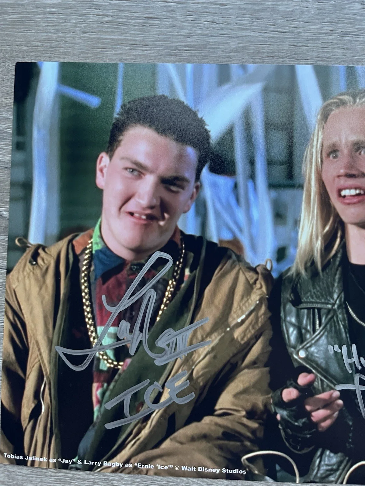 Tobias Jelinek — Tobias Jelinek Larry Bagby Signed Hocus Pocus 8x10 Photo Coolwaters COA, изображение 4