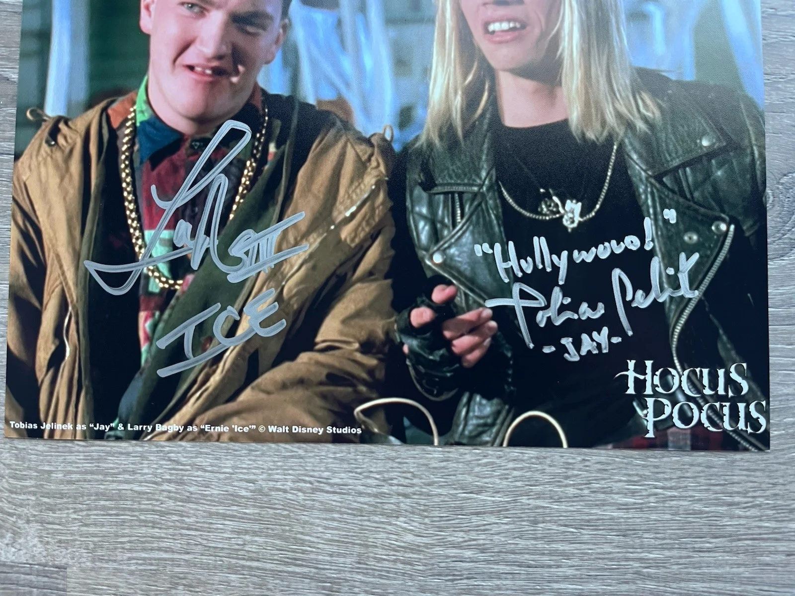 Tobias Jelinek — Tobias Jelinek Larry Bagby Signed Hocus Pocus 8x10 Photo Coolwaters COA, изображение 5