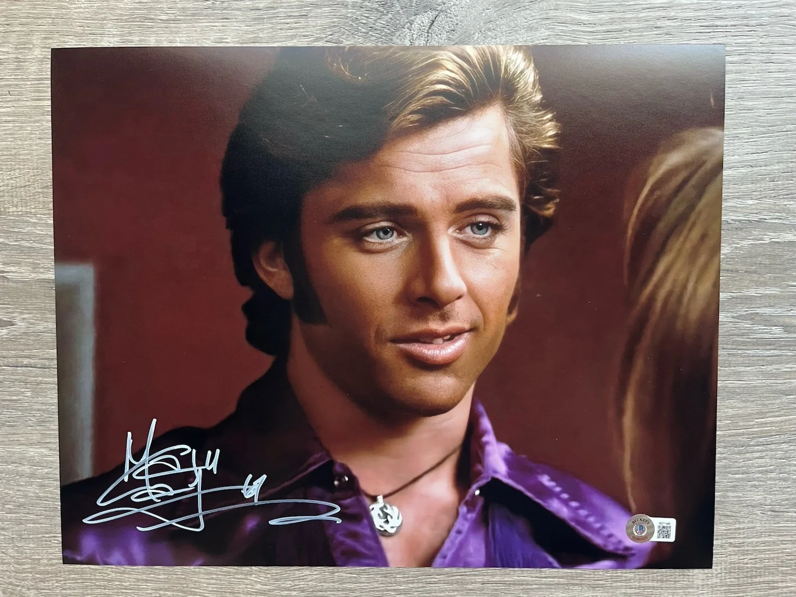 Maxwell Caulfield — Maxwell Caulfield Signed Rex Manning 11x14 Photo Beckett COA Empire Records, изображение 2