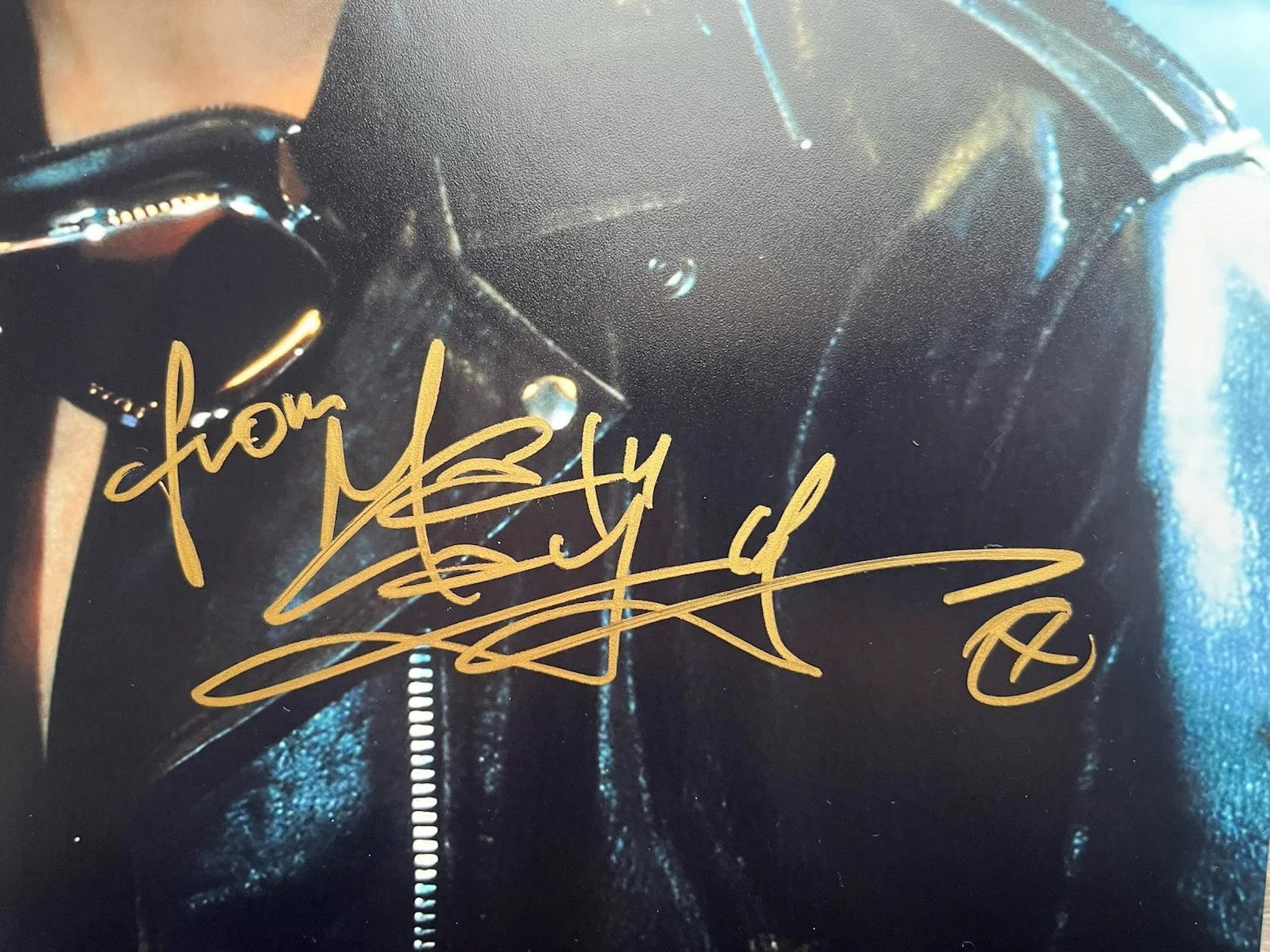 Maxwell Caulfield — Maxwell Caulfield Signed Michael Carrington 11x14 Photo Beckett COA Grease 2, изображение 5