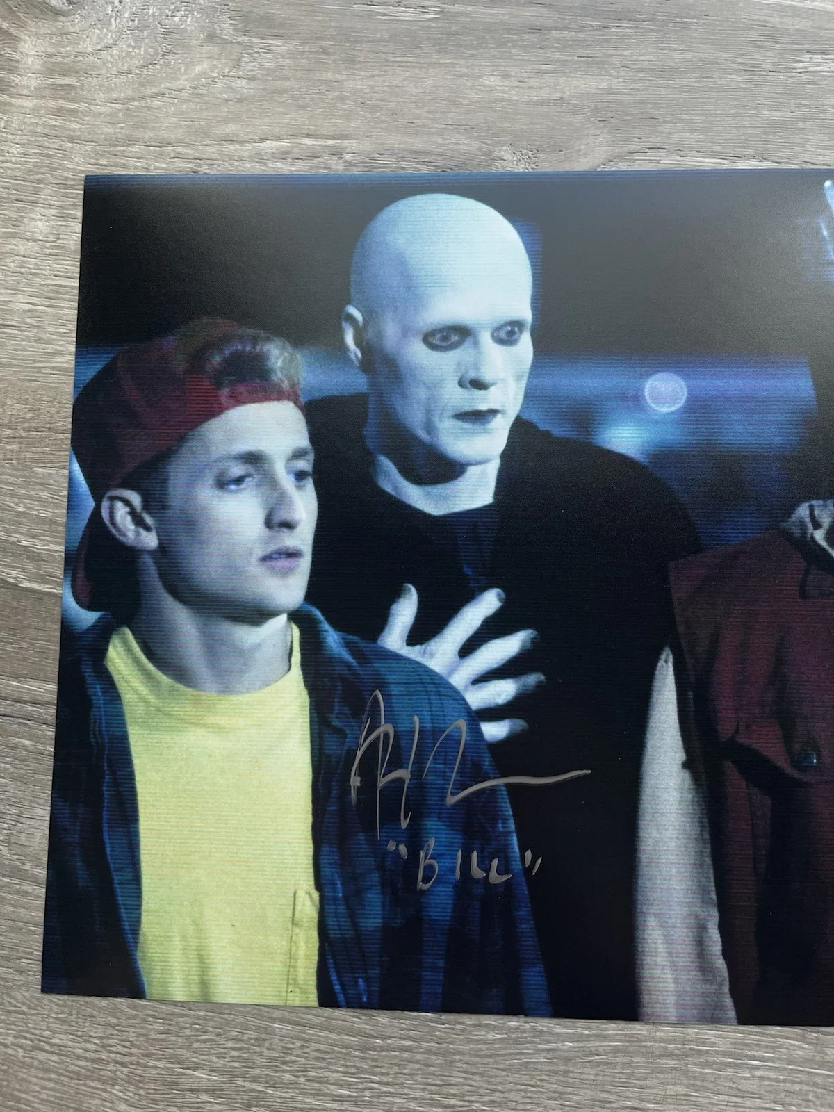 Alex Winter — Alex Winter Signed Bill & Ted 11x14 Photo Beckett COA, изображение 3
