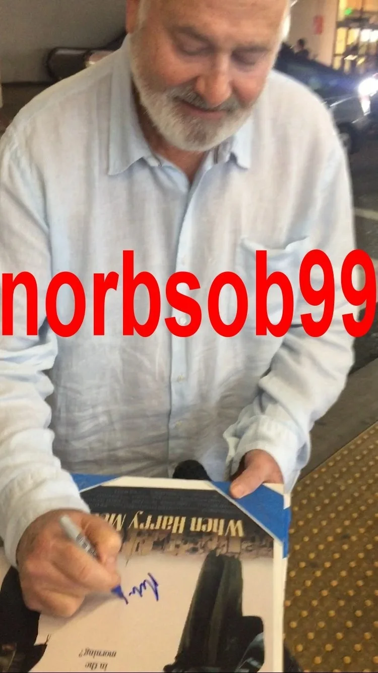 ROB REINER SIGNED WHEN HARRY MET SALLY 12x18 PHOTO w/EXACT PROOF & BECKETT COA, изображение 3