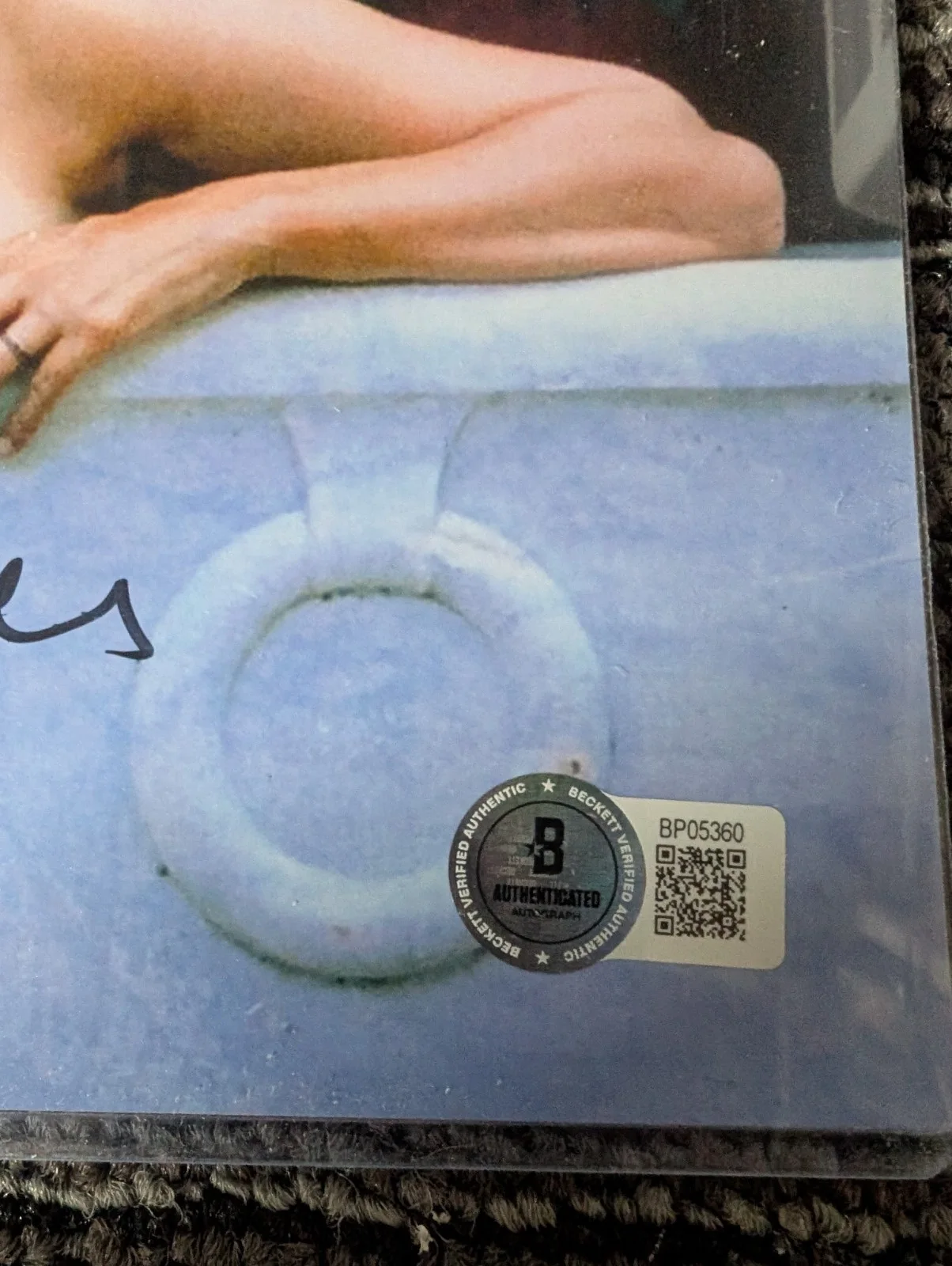 Sophia Loren — RARE Sophia Loren signed 8x10 photo BAS COA Autograph Beckett Approved, image 3