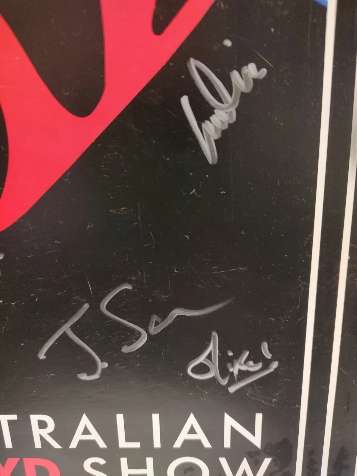 The Australian Pink Floyd Show Signed Poster 2019 World Tour All That You Love, изображение 4