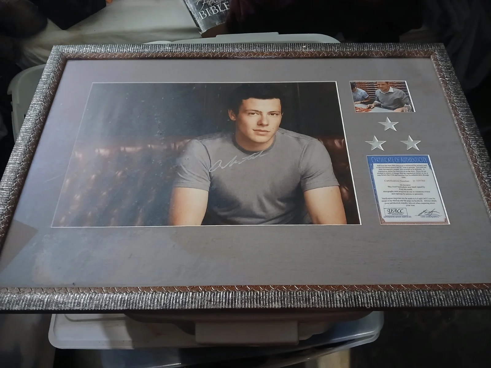 Corey Monteith Signed Picture with COA, image 3