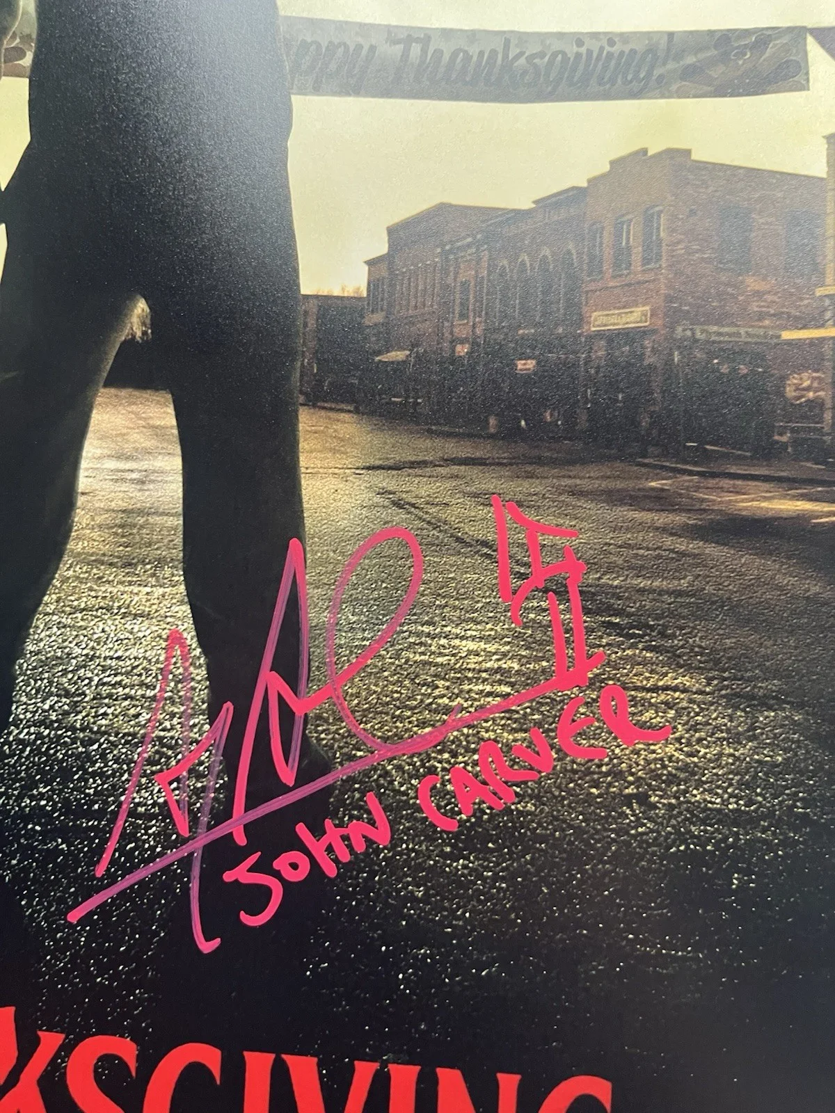 Karen Cliche Alex Armbruster Signed Thanksgiving 11x17 Photo JSA COA John Carver, изображение 5