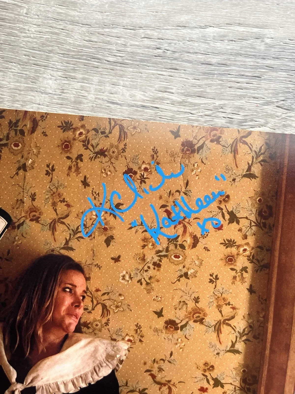 Karen Cliche Alex Armbruster Signed Thanksgiving 11x14 Photo JSA COA John Carver, изображение 5