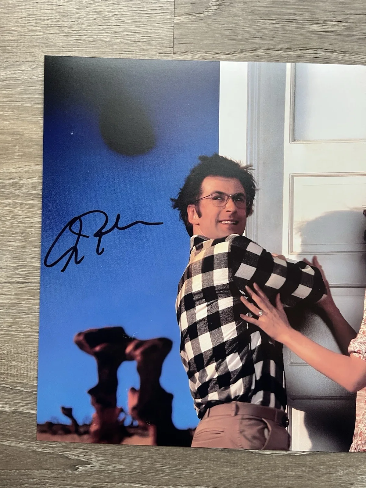 Alec Baldwin — Alec Baldwin Signed Beetlejuice 11x14 Photo JSA COA Adam Maitland Horror Auto, изображение 3