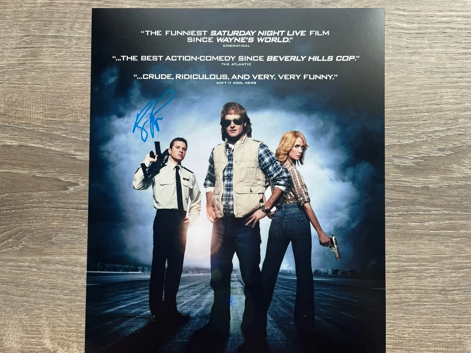 Ryan Phillippe Signed MacGruber 11x17 Photo Beckett COA SNL Comedy, image 3