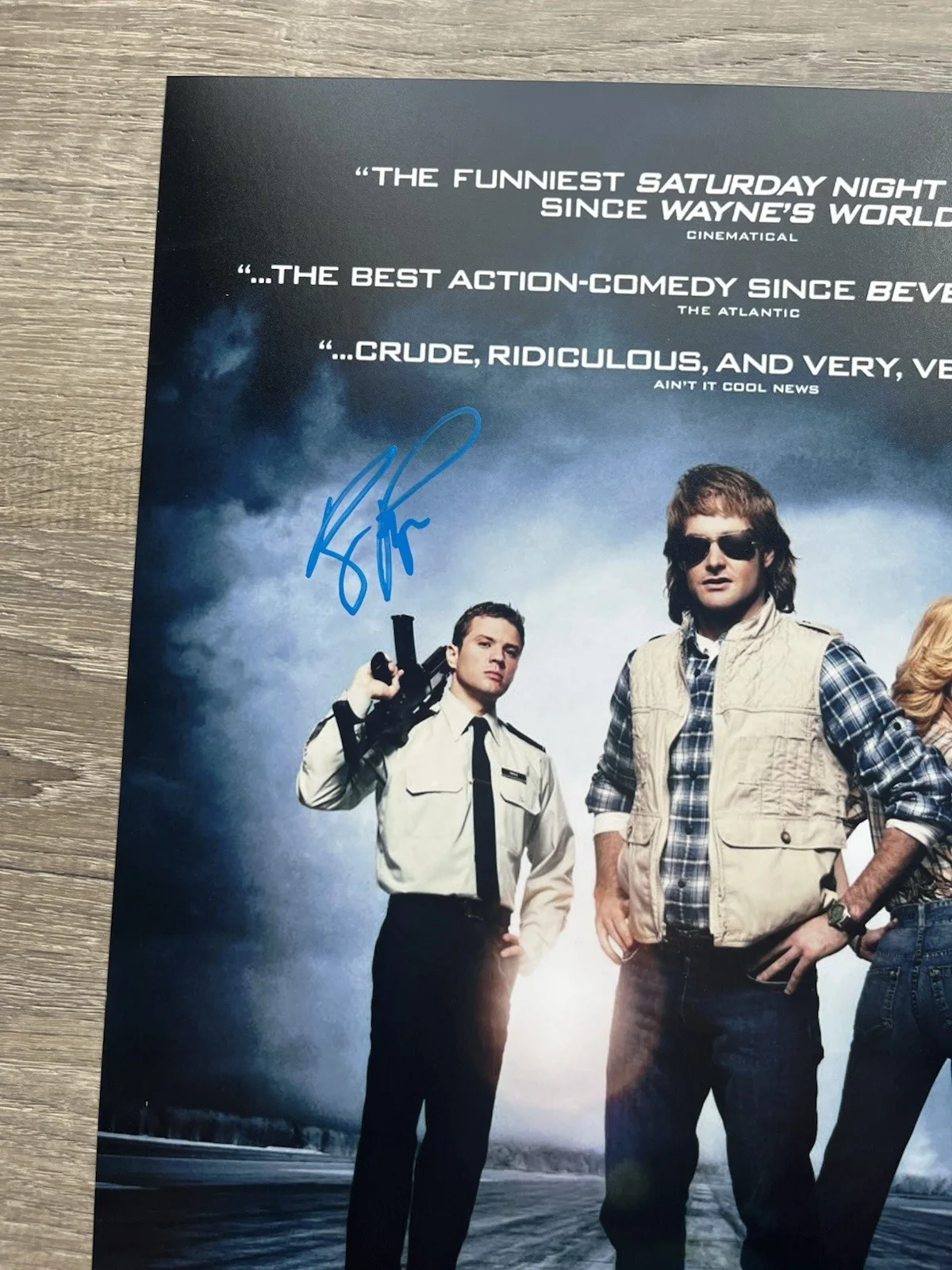 Ryan Phillippe Signed MacGruber 11x17 Photo Beckett COA SNL Comedy, image 4