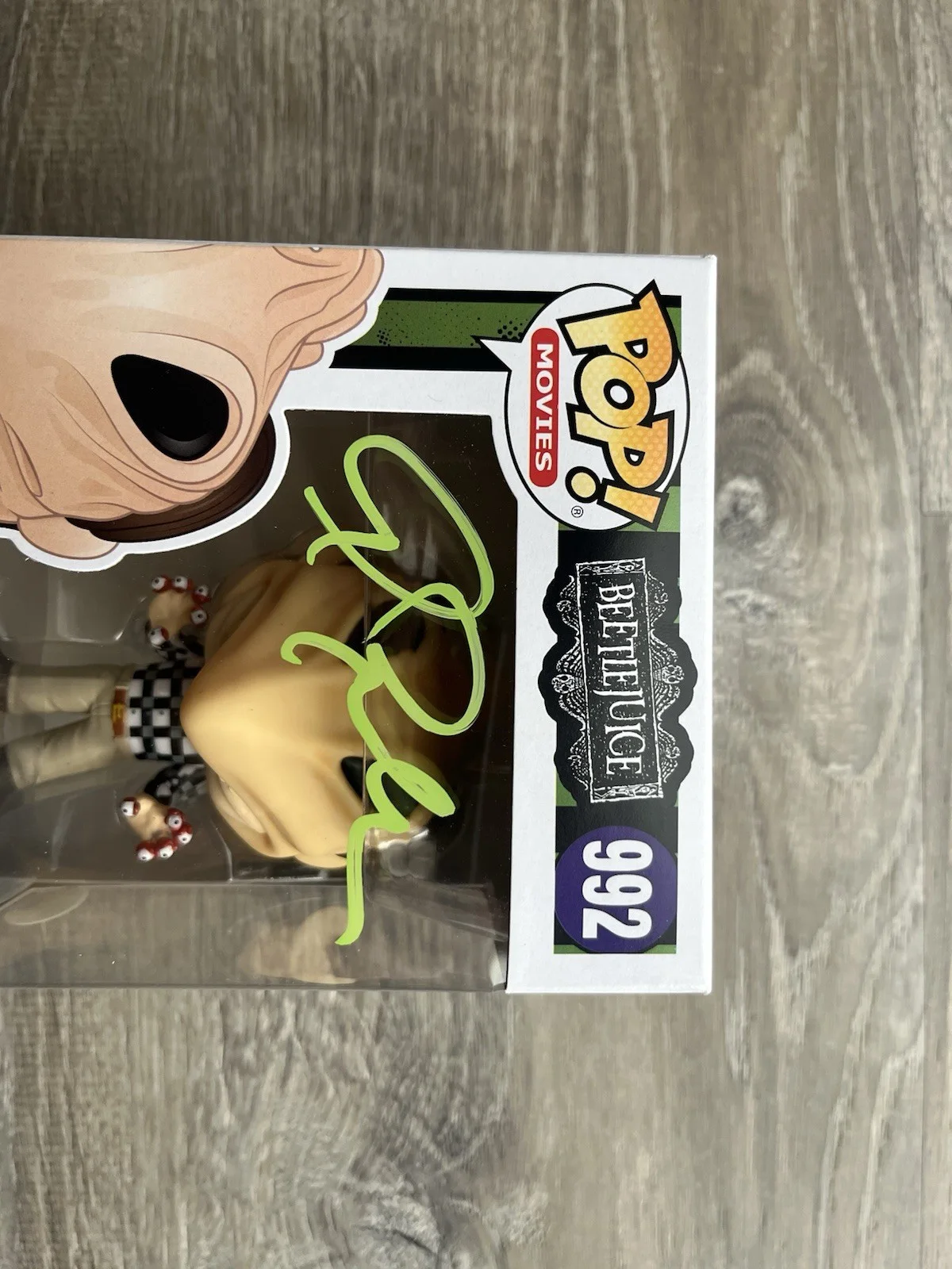 Alec Baldwin — Alec Baldwin Signed Adam Maitland Funko Pop JSA COA Beetlejuice Horror Auto, изображение 3