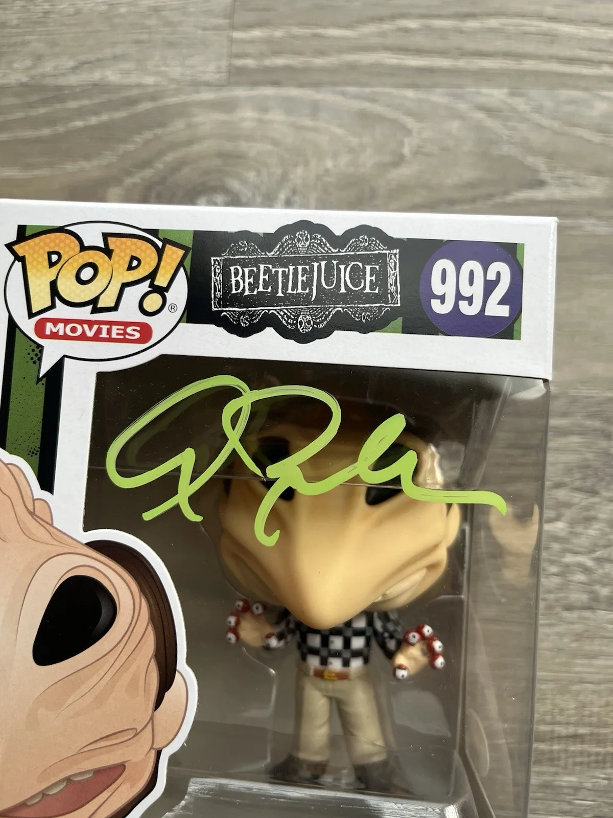 Alec Baldwin — Alec Baldwin Signed Adam Maitland Funko Pop JSA COA Beetlejuice Horror Auto, изображение 4