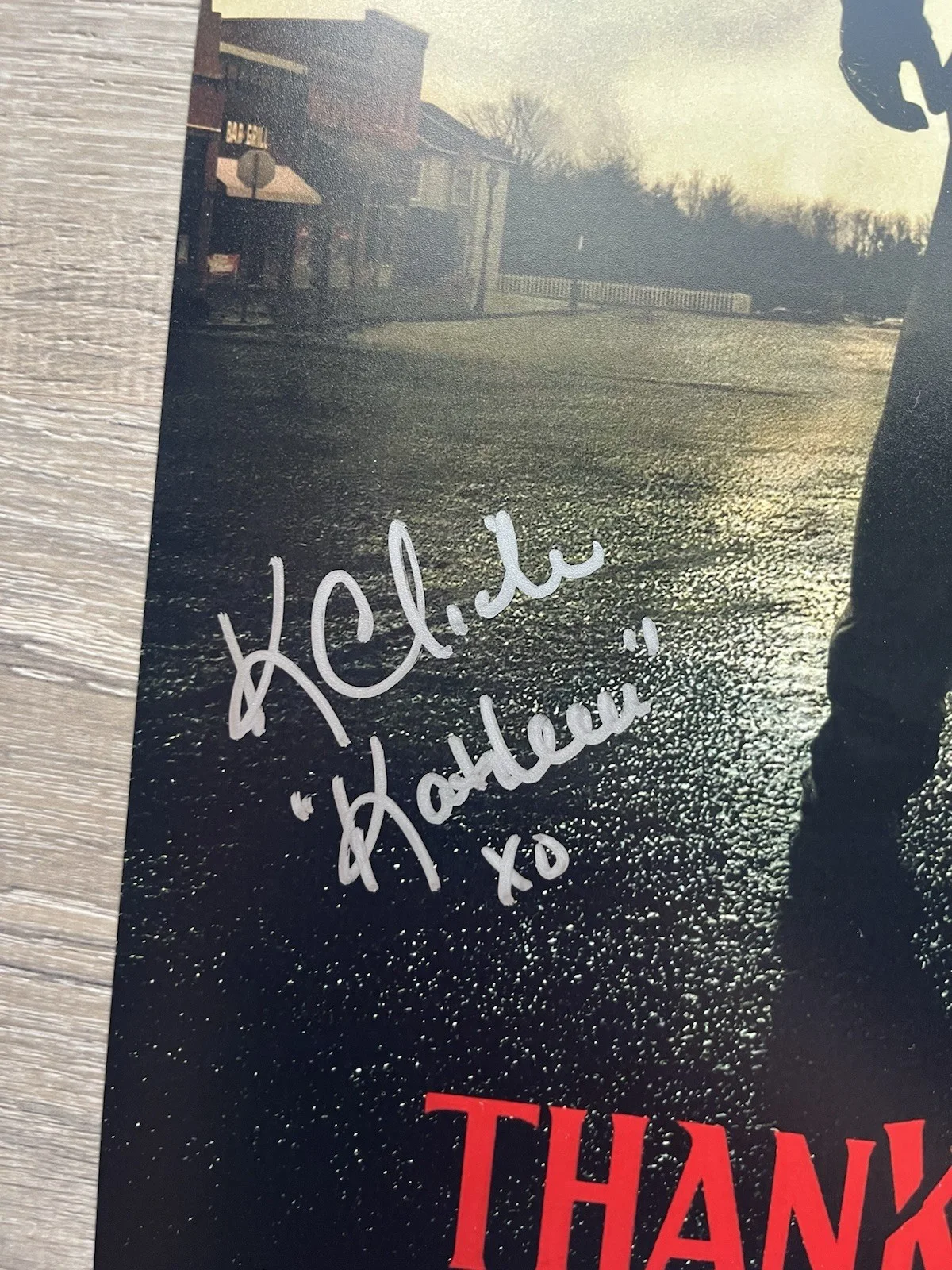 Karen Cliche Alex Armbruster Signed Thanksgiving 11x17 Photo JSA COA John Carver, image 4