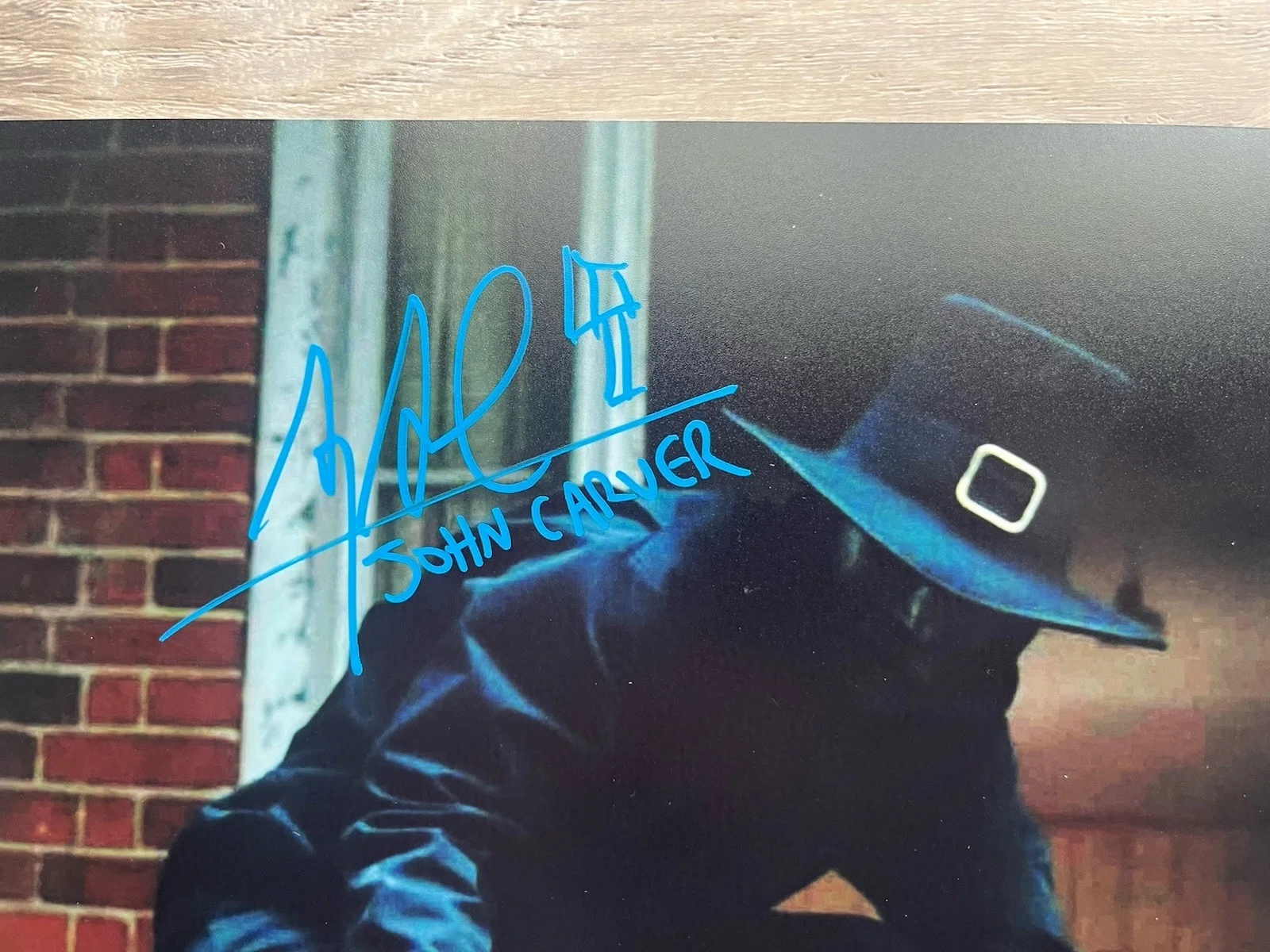 Karen Cliche Alex Armbruster Signed Thanksgiving 11x14 Photo JSA COA John Carver, изображение 4