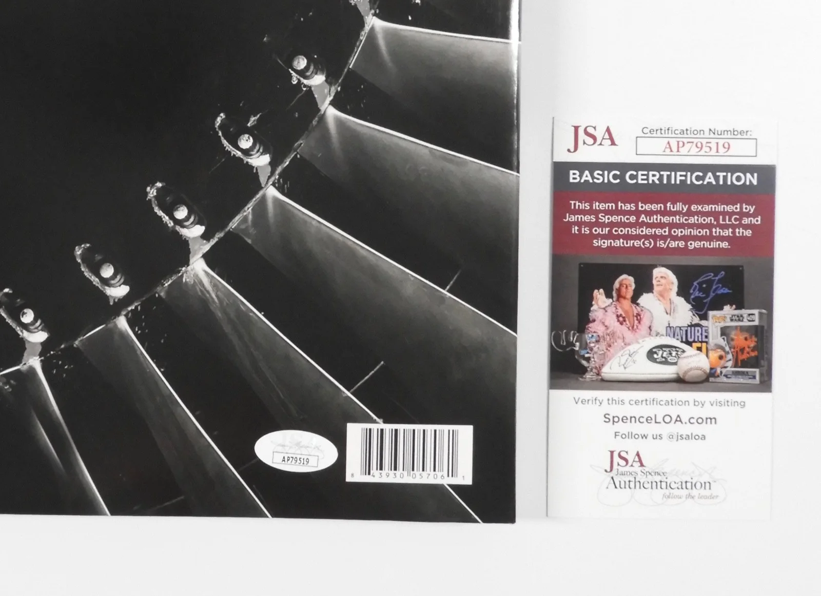 Tim McGraw JSA Signed Autograph Album Record LP Hits 2013 2019, image 3