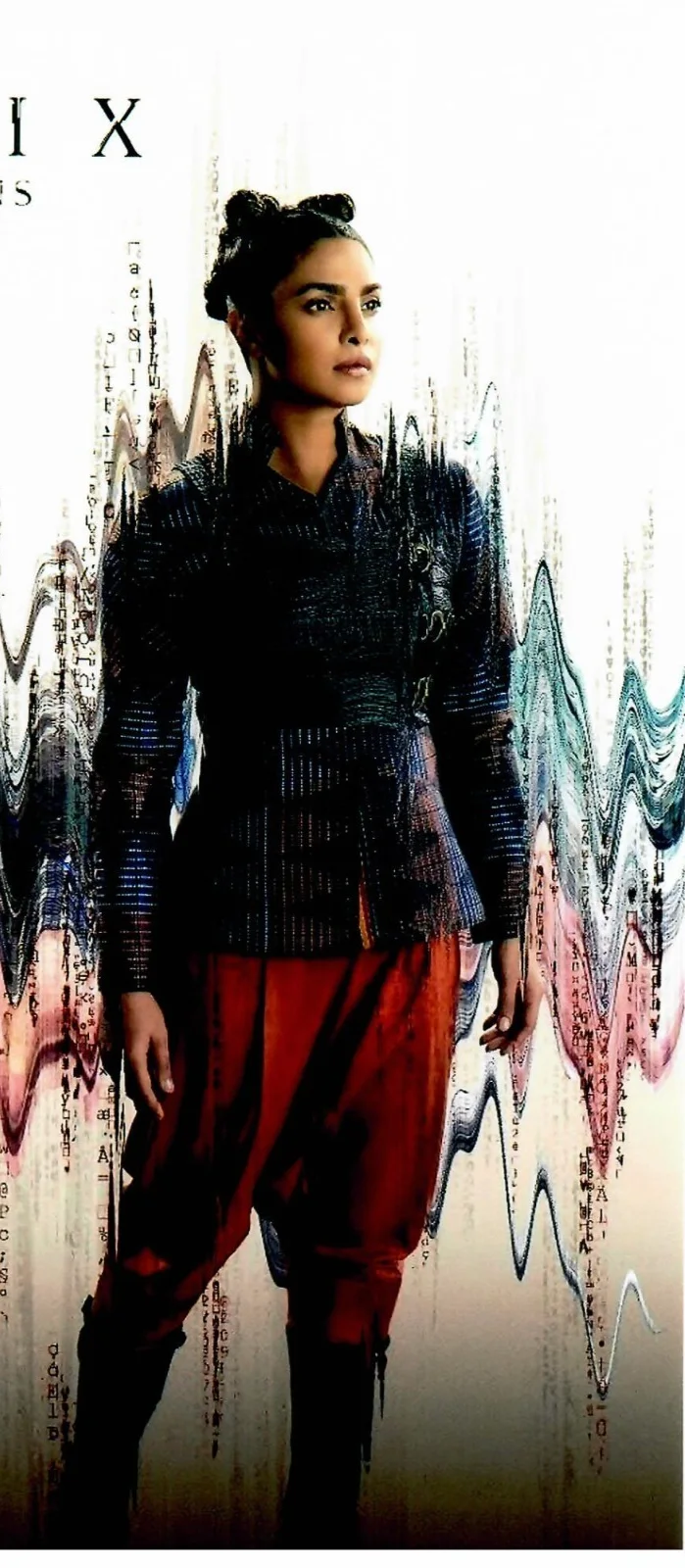 Priyanka Chopra — Priyanka Chopra The Matrix Resurrections Actress Signed 8 x 10 Photo TTM COA, изображение 3