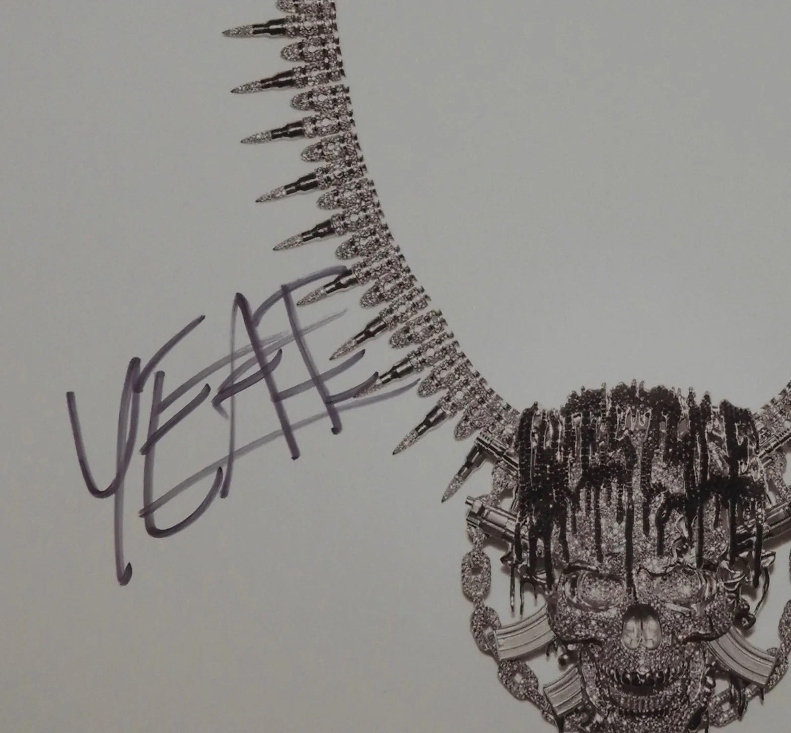 YEAT JSA Signed Autograph Record Album Insert LYFESTYLE, image 2