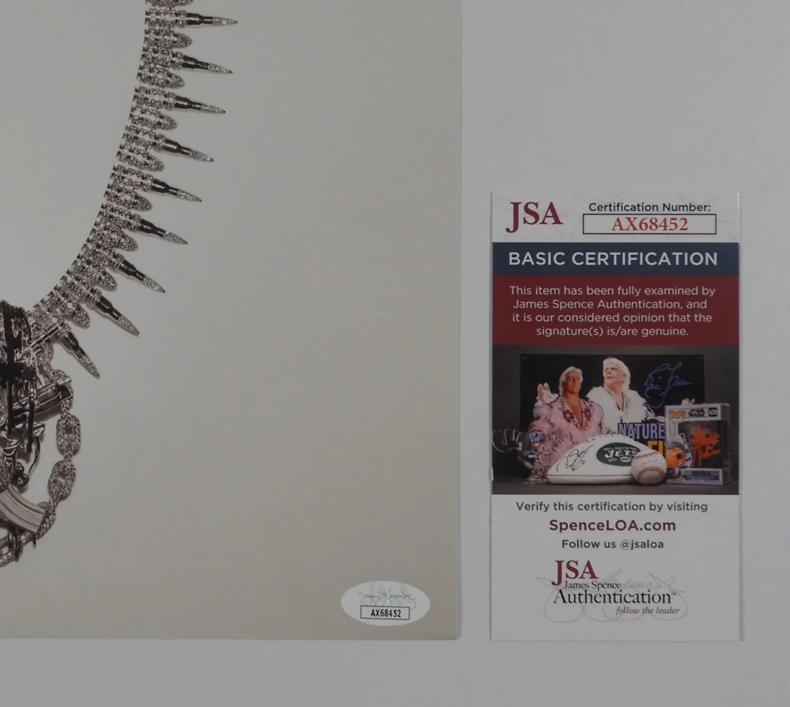YEAT JSA Signed Autograph Record Album Insert LYFESTYLE, image 3