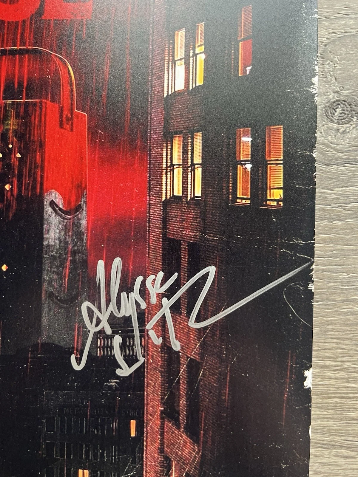 Alyssa Sutherland Gabrielle Echols Signed Evil Dead Rise 11x14 Photo JSA COA, image 5