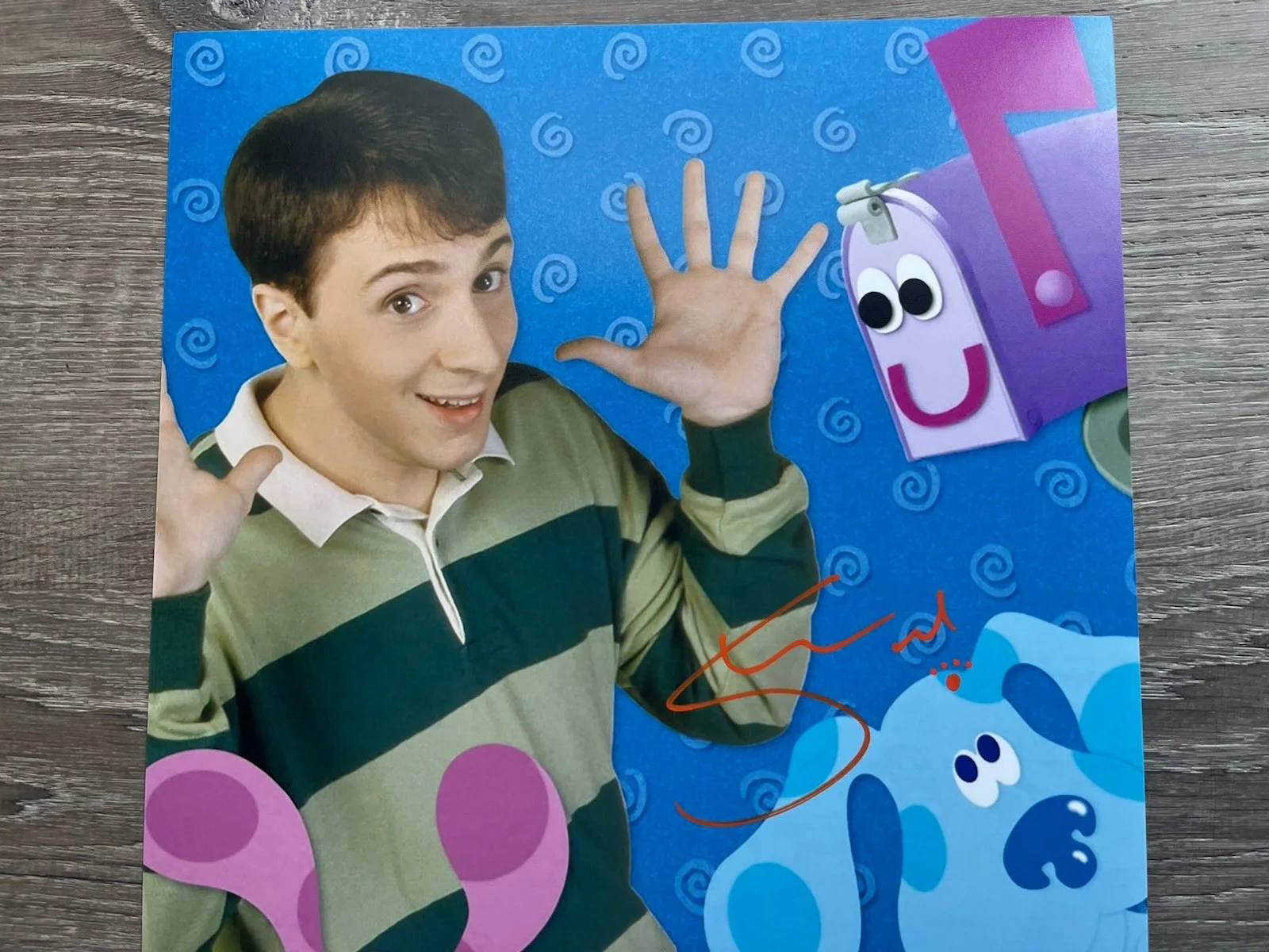 Steve Burns — Steve Burns Signed Blues Clues 11x14 Photo Beckett COA Nickelodeon, image 3